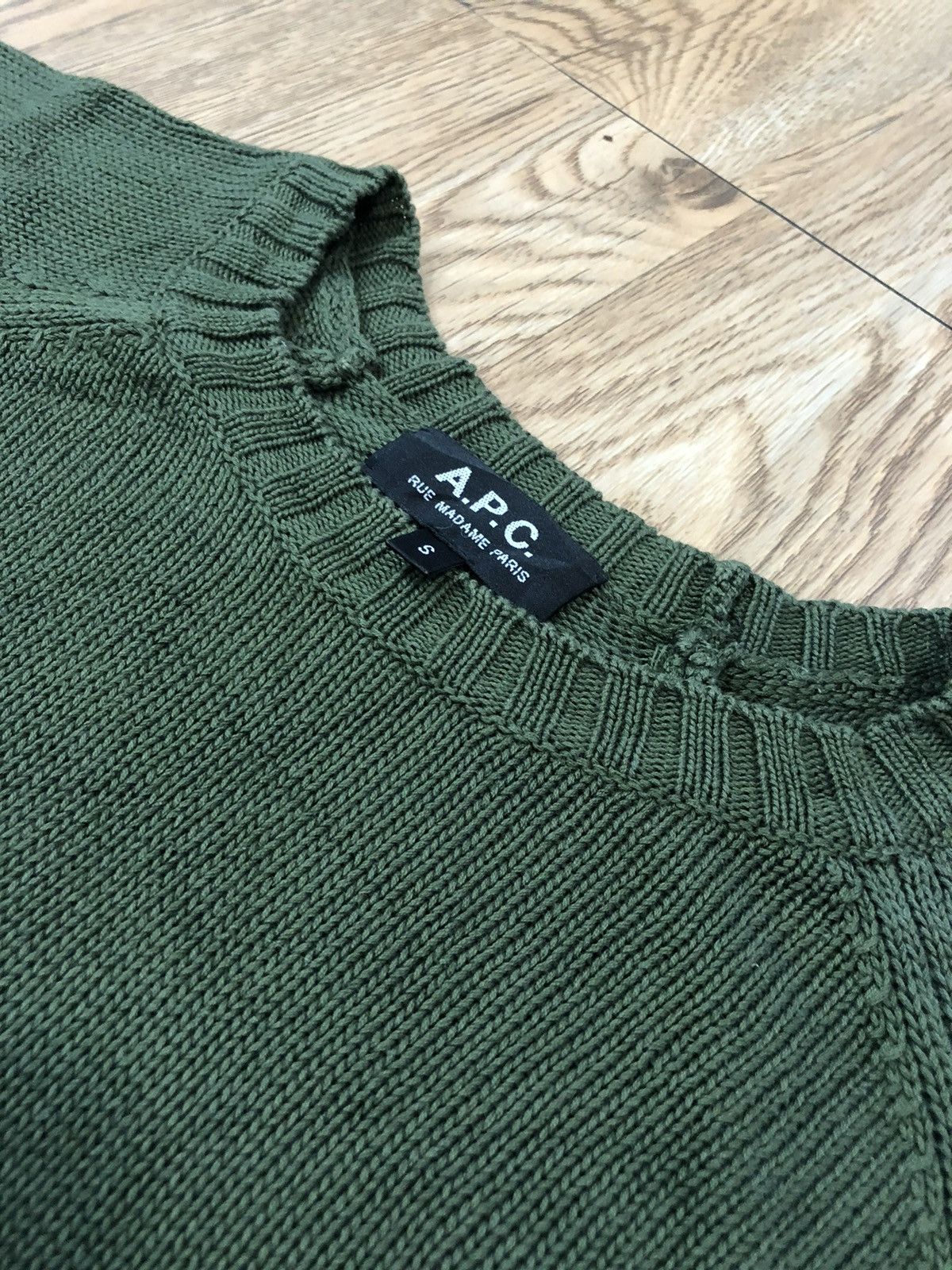 APC knit sweatshirt