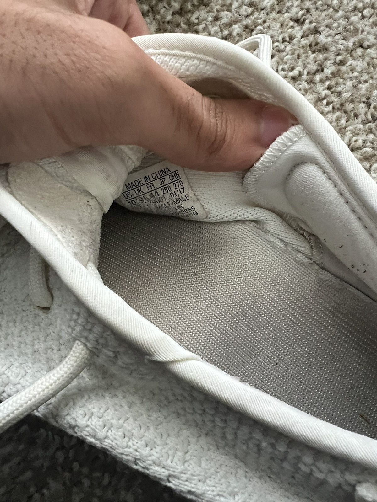 Designer × Yeezy Used Cream yeezy Size US 10 / EU 43 - 1 Thumbnail