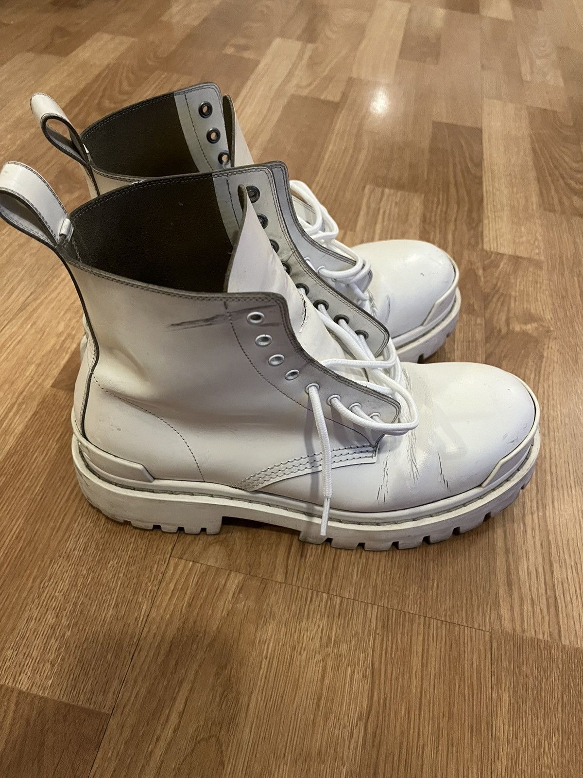 Balenciaga Strike Boots | Grailed