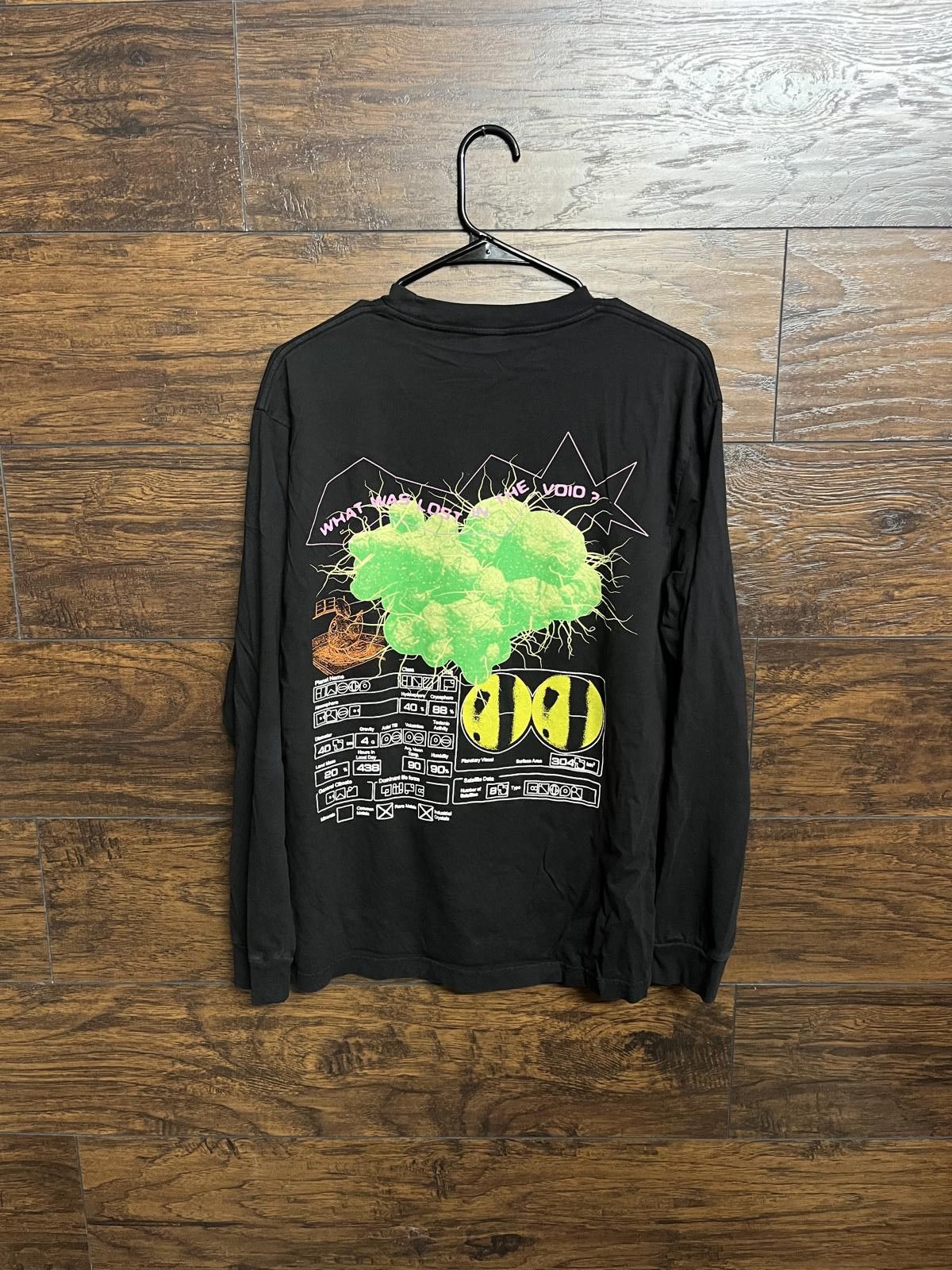 Designer Brain Dead Void Long Sleeve Tee - BraindDead Life Forms Size US S / EU 44-46 / 1 - 1 Thumbnail