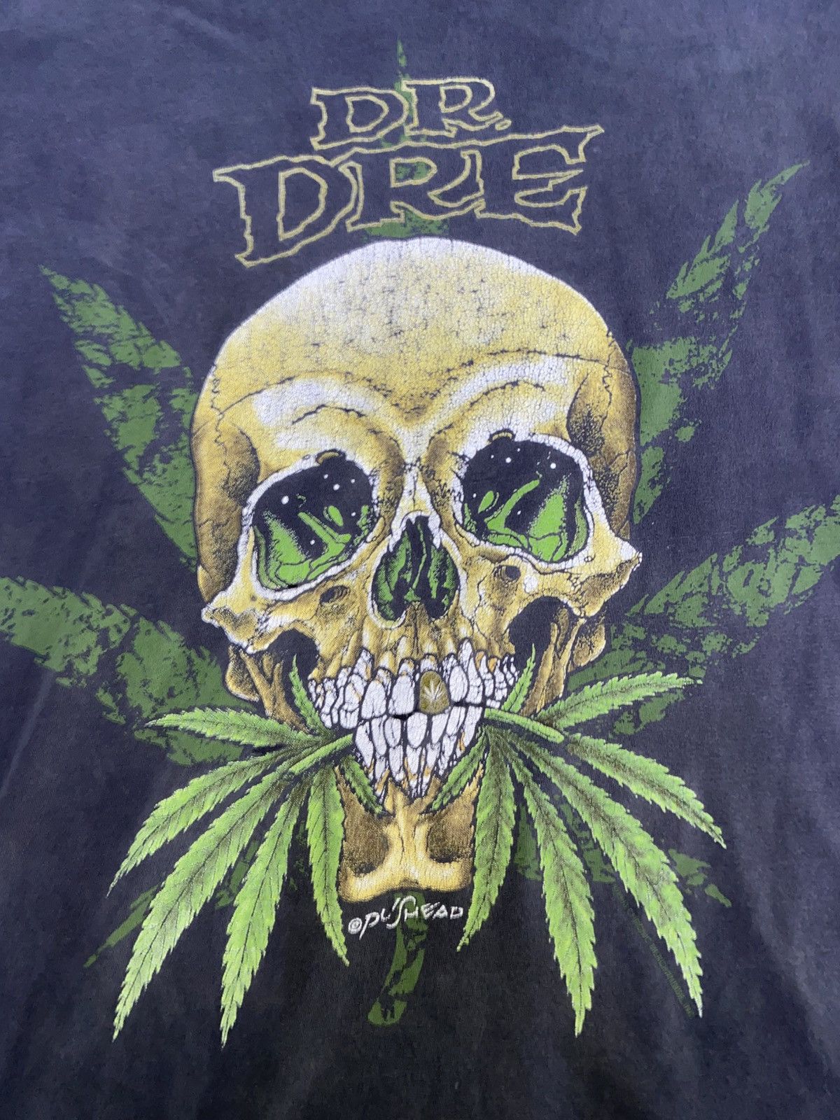 Dr. Dre Very Rare 90s Dr Dre Pushead Tee Size US XL / EU 56 / 4 - 3 Thumbnail