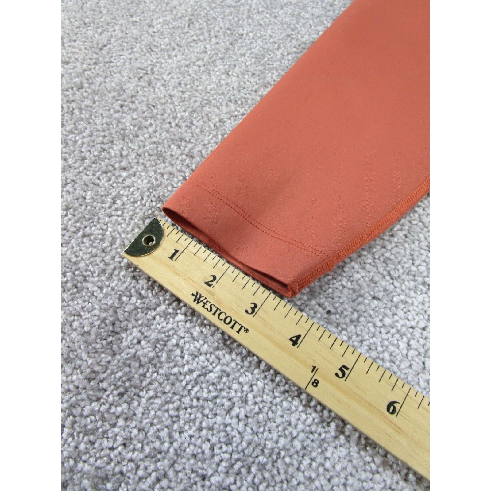 Outdoor Voices Outdoor Voices Womens Medium Dark Coral Leggings Size 32" / US 10 / IT 46 - 4 Thumbnail