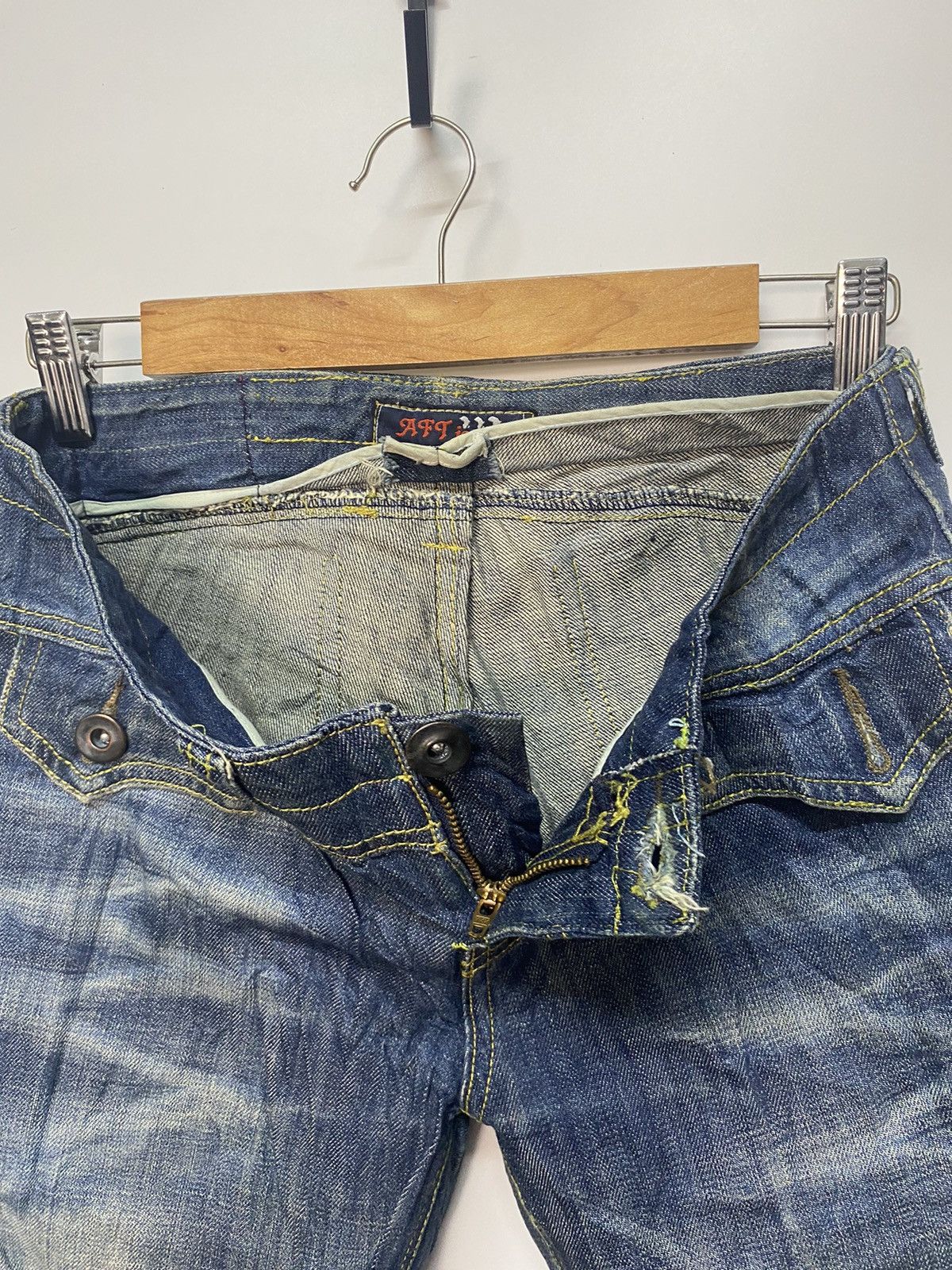 Japanese Brand Africa Taro Jeans AFT Denim Jeans Pant Sz 30 Size 30" / US 8 / IT 44 - 9 Thumbnail