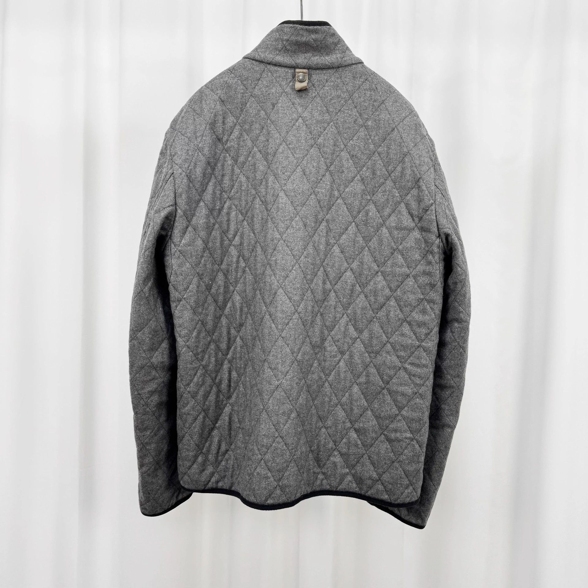 Burberry Burberry Wool-Cotton Check Lining XL 98New Jacket Size US XL / EU 56 / 4 - 2 Thumbnail