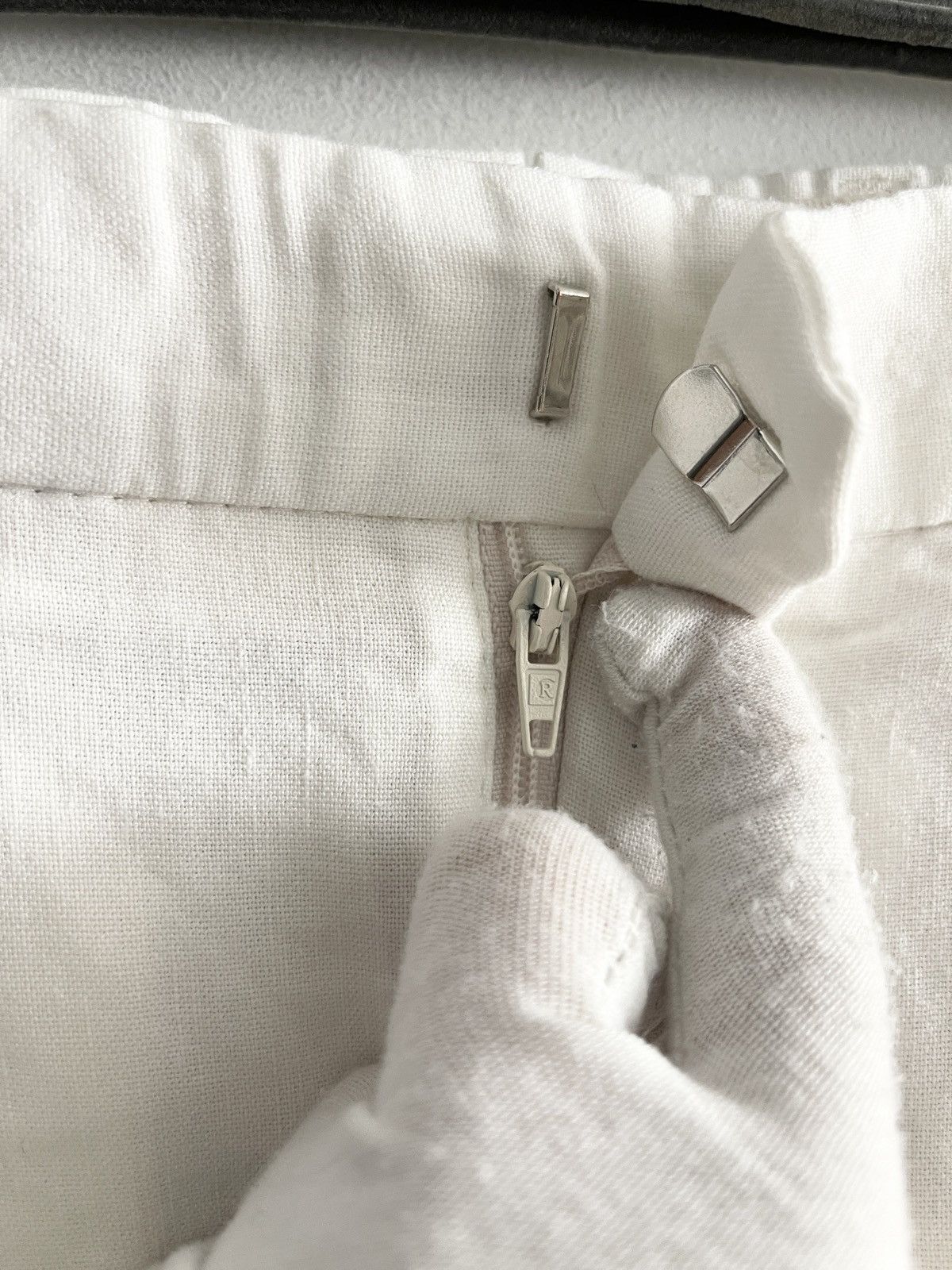 Designer STEAL! Zara White Leisure Pants Size US 36 / EU 52 - 3 Thumbnail