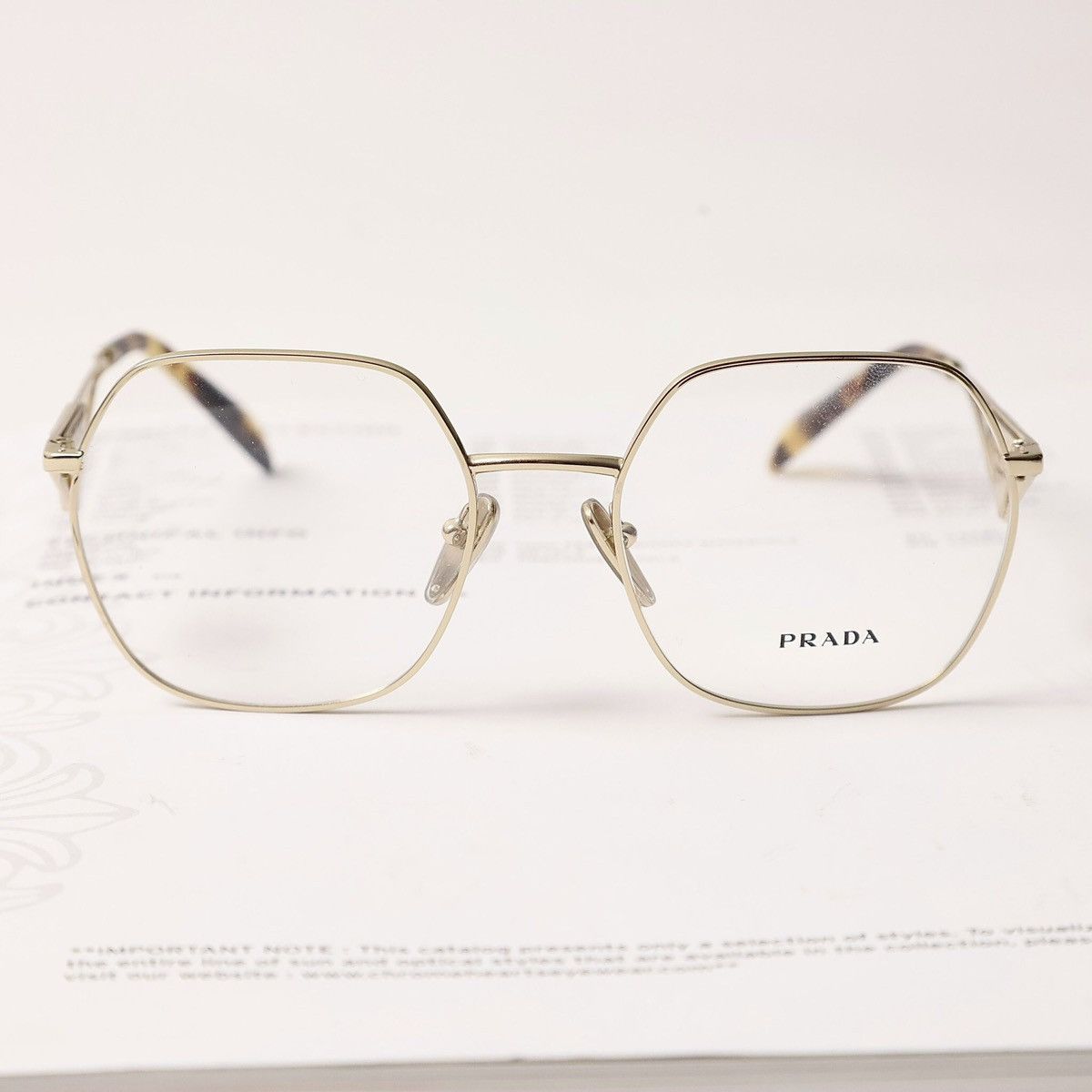 Prada PRADA 0PR 59ZV GLASSES Size ONE SIZE - 4 Thumbnail