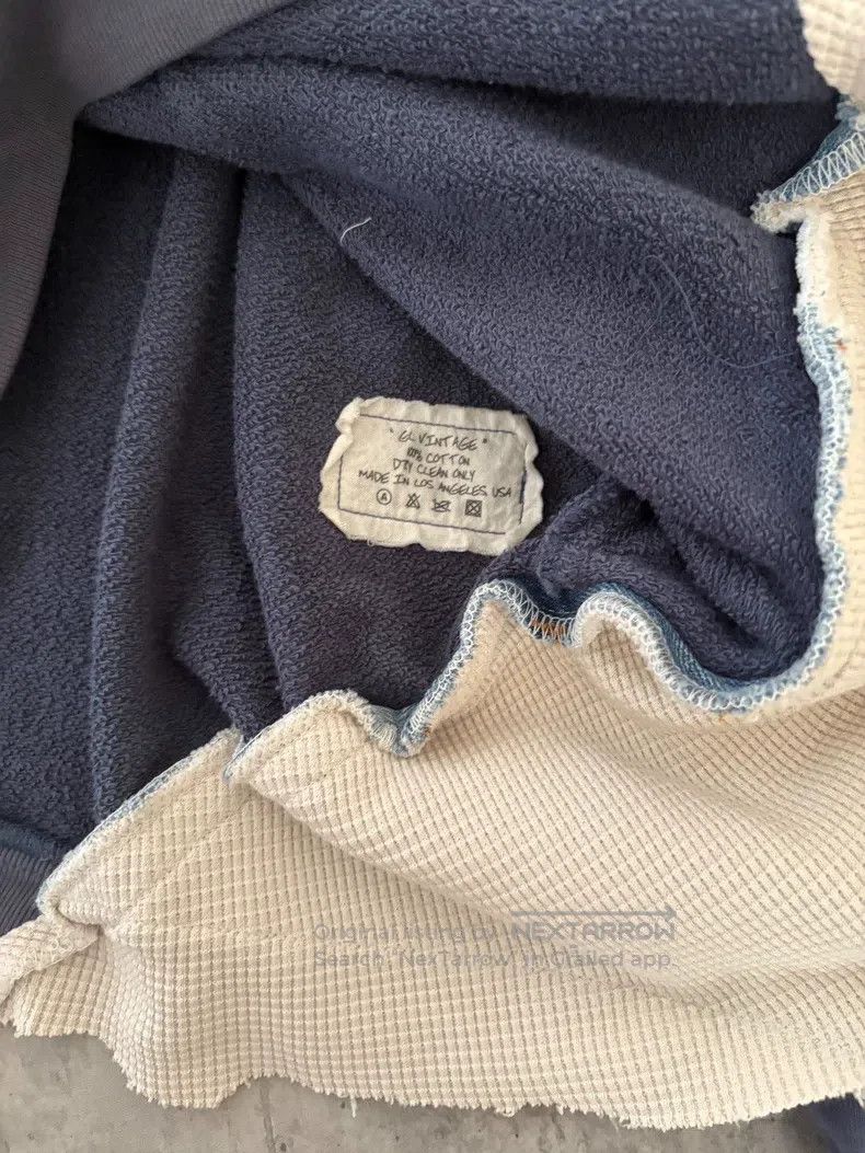 Greg Lauren Greg Lauren Handmade Patchwork Hooded Sweatshirt Size US XL / EU 56 / 4 - 4 Thumbnail
