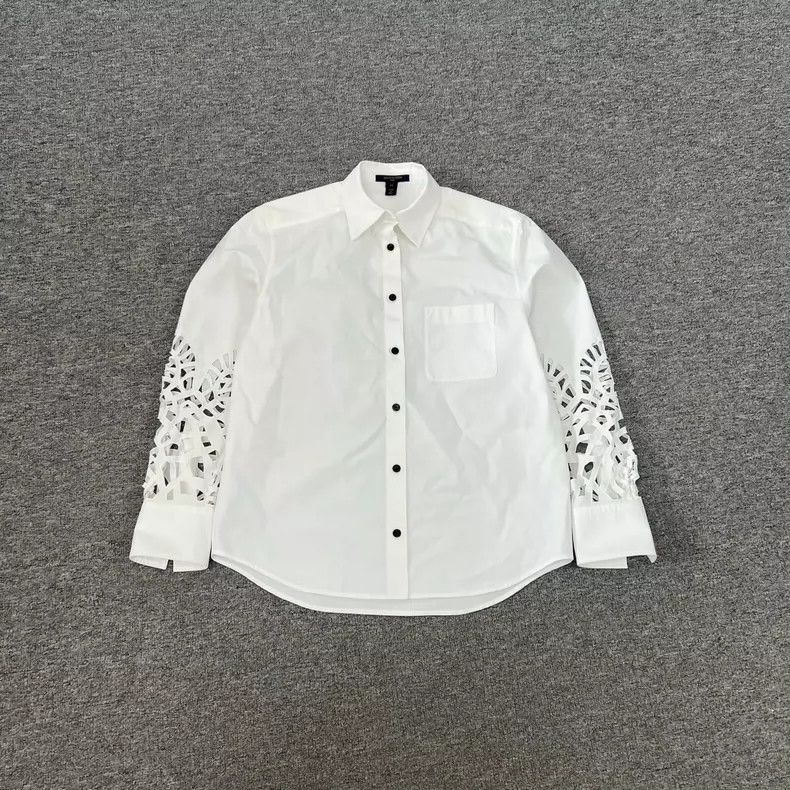 Louis Vuitton Louis Vuitton Cutout white shirt 2505-Nextarrow Size XXS / US 00 / IT 34 - 1 Thumbnail