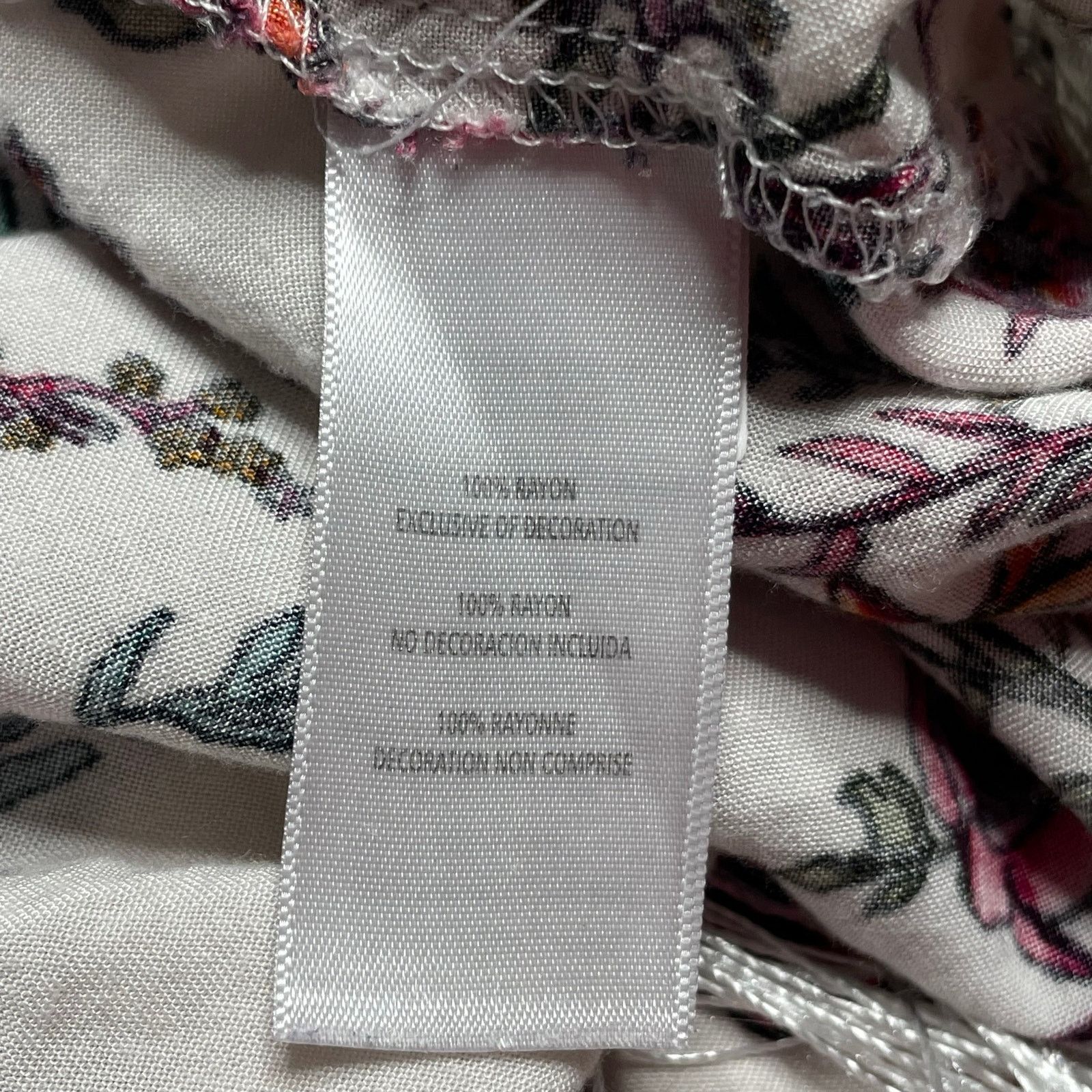 Other Nowadays Rayon Floral Cardigan Size L / US 10 / IT 46 - 3 Thumbnail