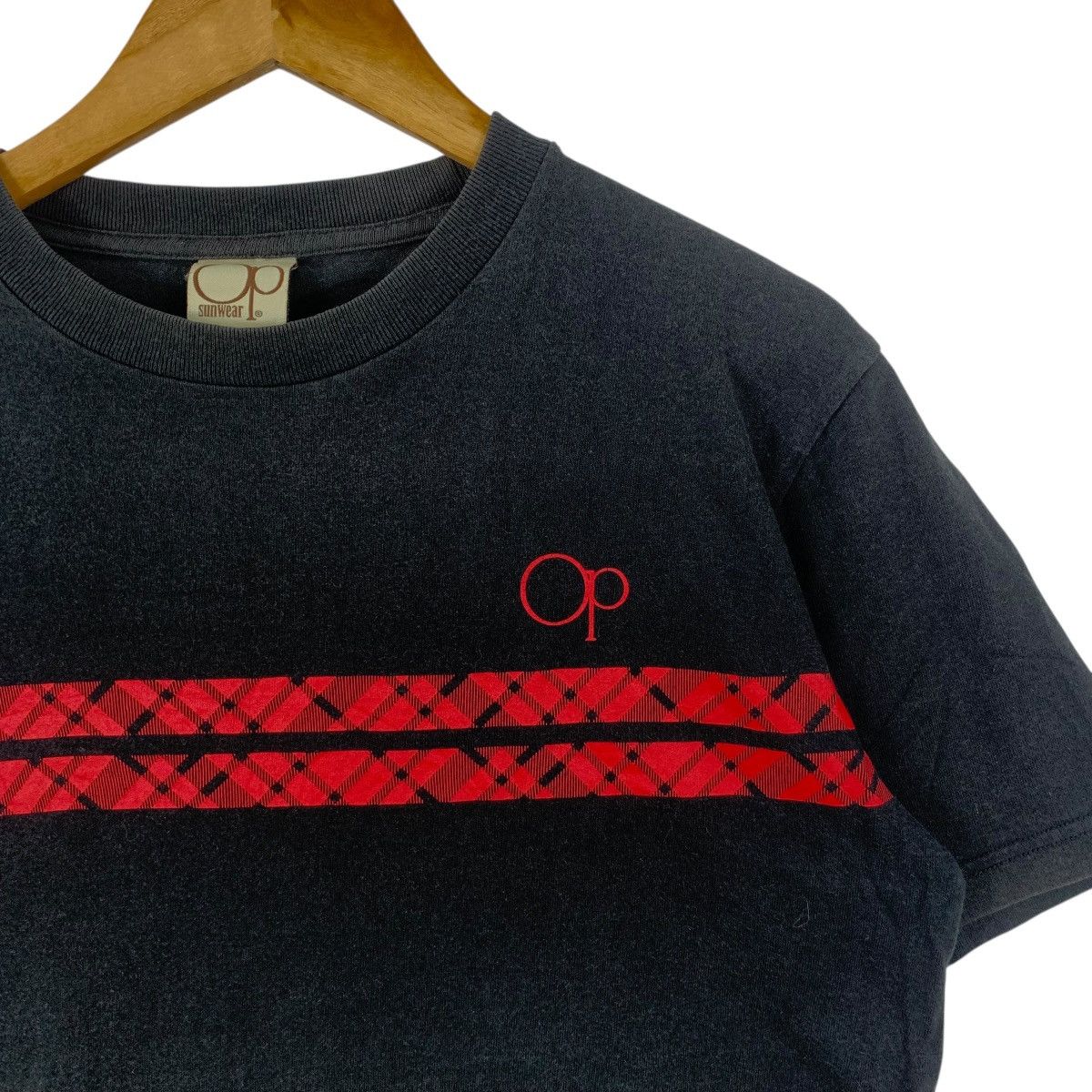 Ocean Pacific OCEAN PACIFIC OP Nova Checks Box Logo Surf Wave Tee Shirt Size US M / EU 48-50 / 2 - 5 Thumbnail