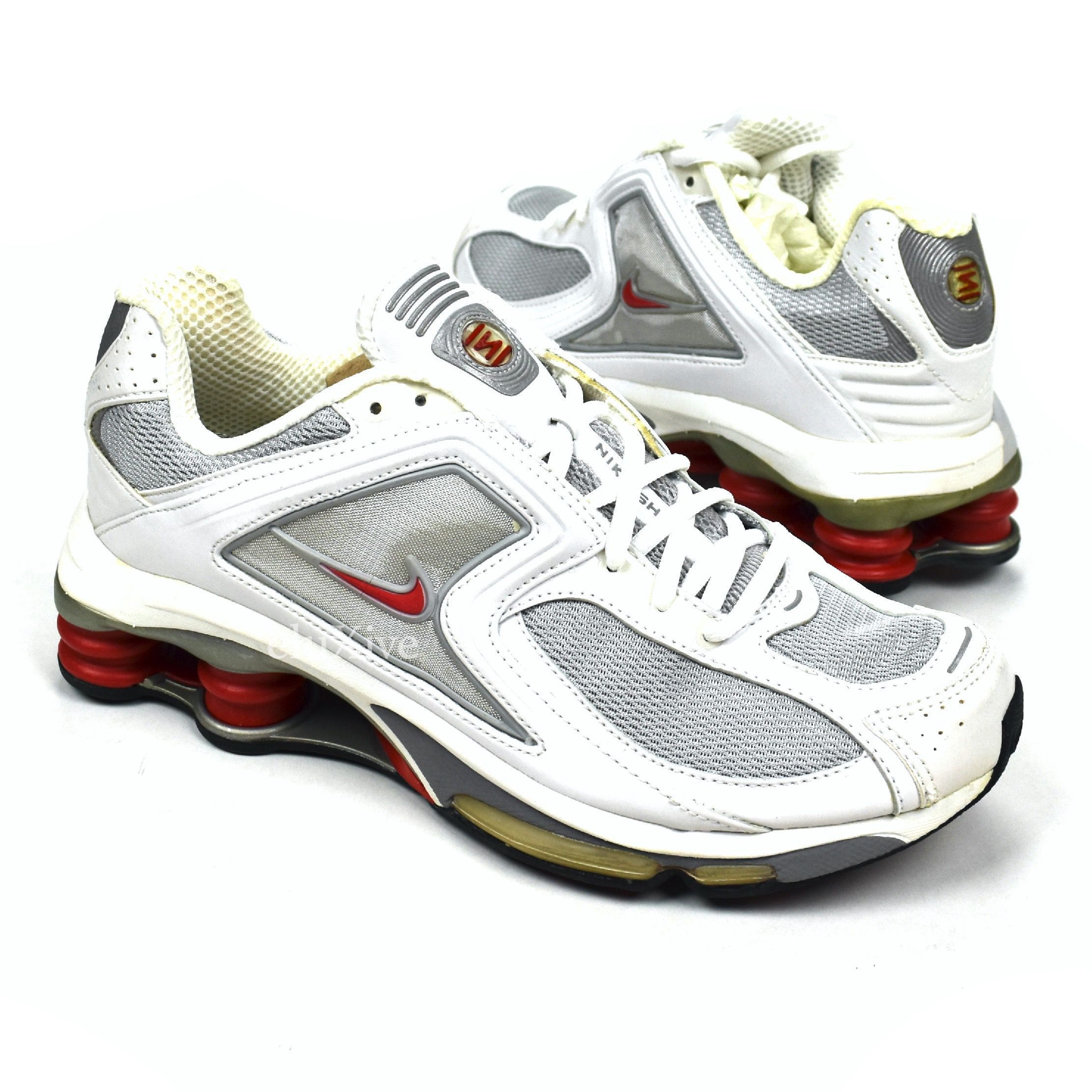 Nike 2003 SAMPLE Nike Shox International White Red Silver DS Size US 9 / EU 42 - 1 Preview