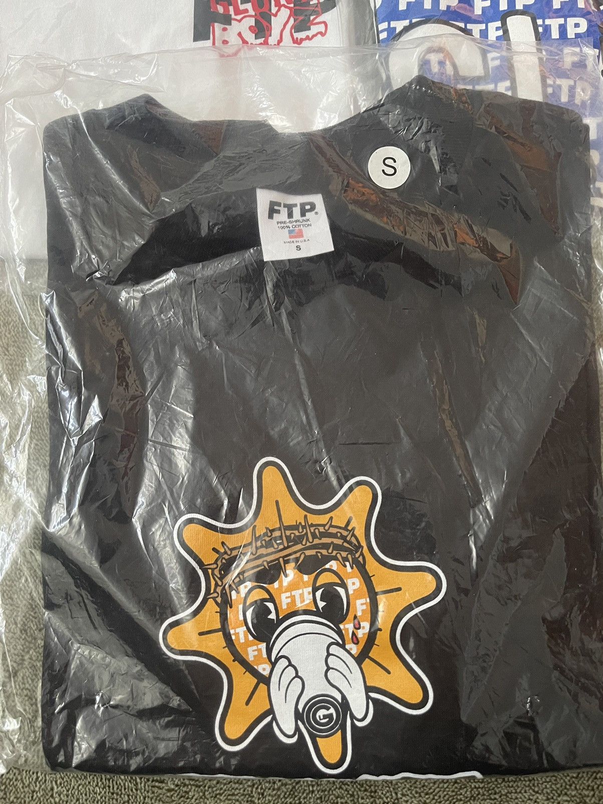 Fuck The Population × Glo Gang Ftp x glo gang Gloman Cup small black shirt Size US S / EU 44-46 / 1 - 5 Thumbnail