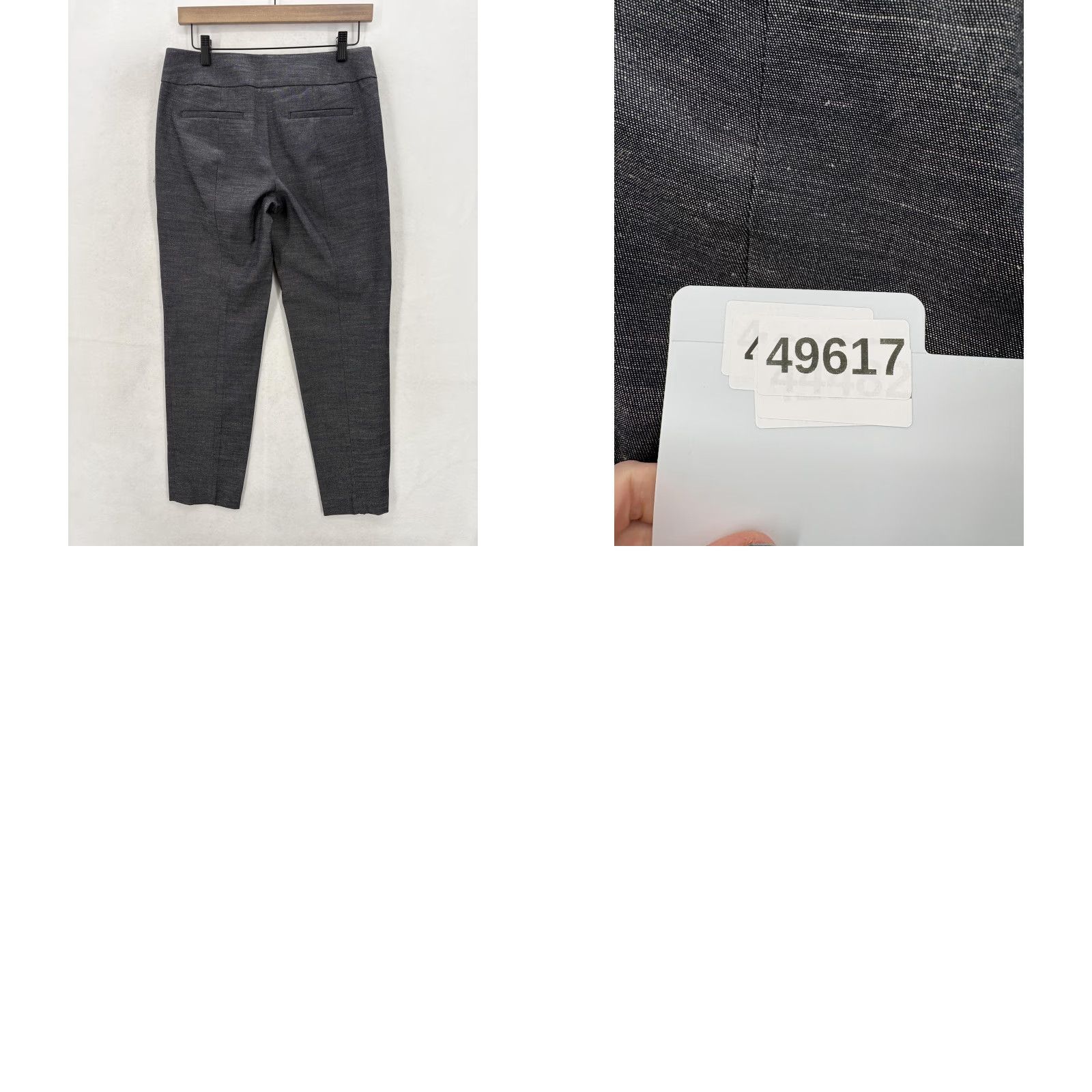 Ann Taylor Ann Taylor LOFT Marisa Pencil Ankle Pants Womens 2 Gray Slim Stretch Career NWT Size 26" / US 2 / IT 38 - 10 Thumbnail