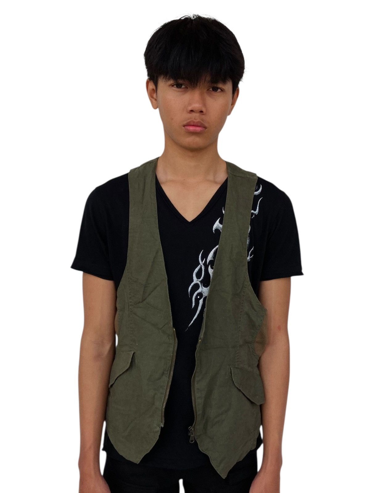 If Six Was Nine 2000s GOA - Apocalypse Style Vest Top Size US M / EU 48-50 / 2 - 3 Thumbnail