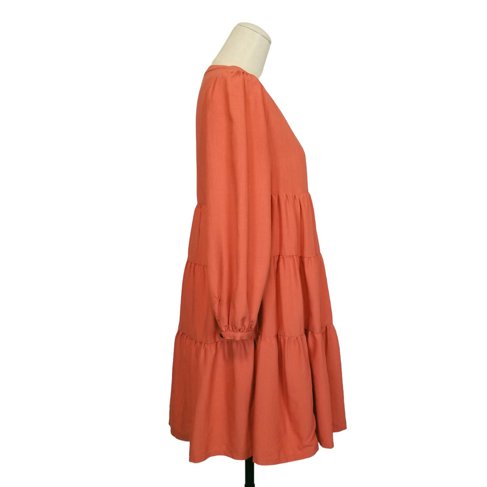 Anthropologie Maeve by Anthropologie Amber Tiered Tunic Dress Sz XS Petite Size XS / US 0-2 / IT 36-38 - 5 Thumbnail