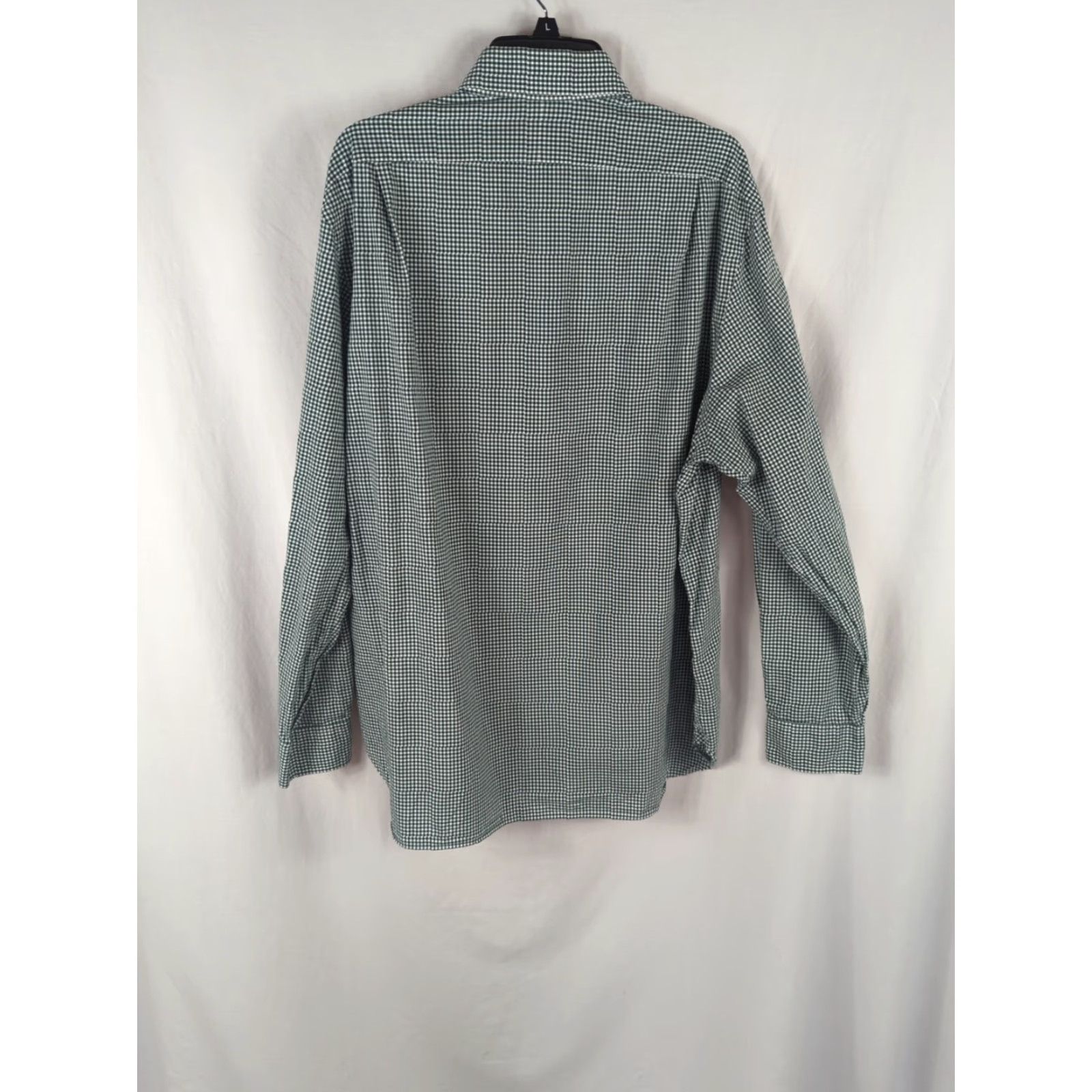 Polo Ralph Lauren Polo Ralph Lauren Shirt Men's 18 Green Check Long Sleeve Button Up Shirt Size US XXL / EU 58 / 5 - 6 Thumbnail