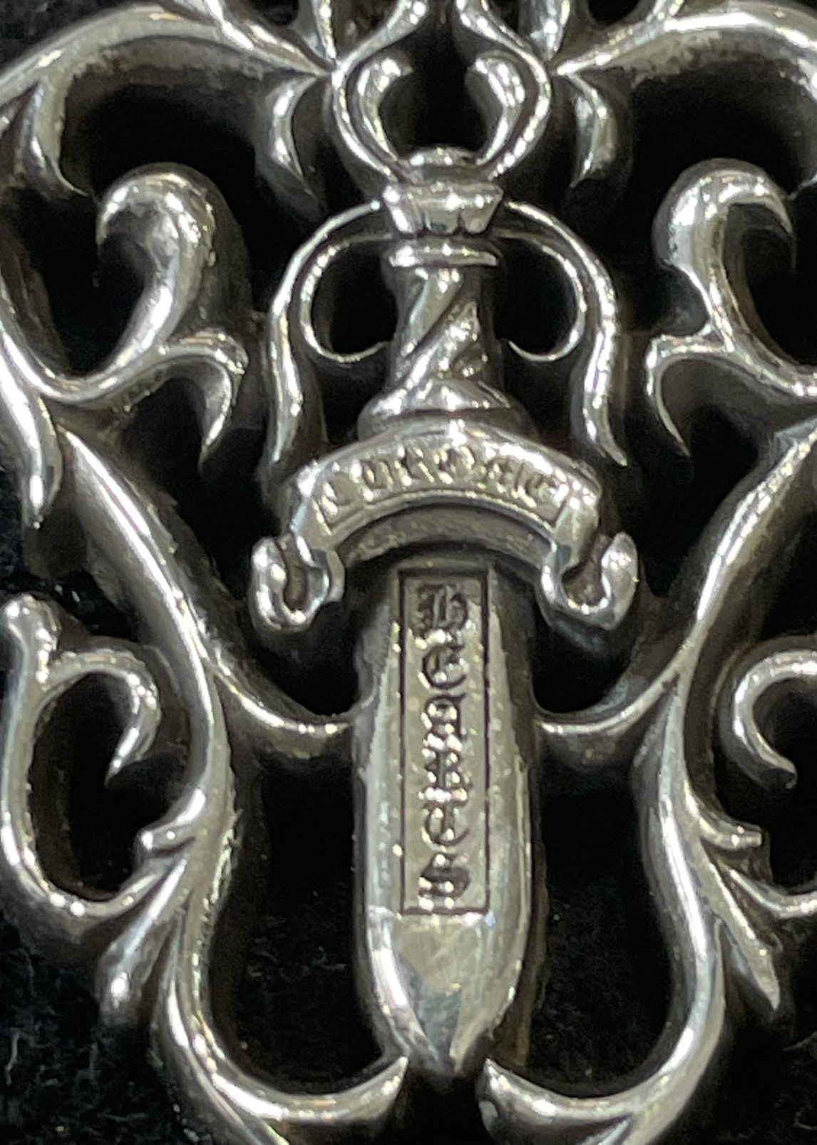 Chrome Hearts Chrome Hearts Vine Dagger Pendant crafted from .925 Size ONE SIZE - 9 Thumbnail