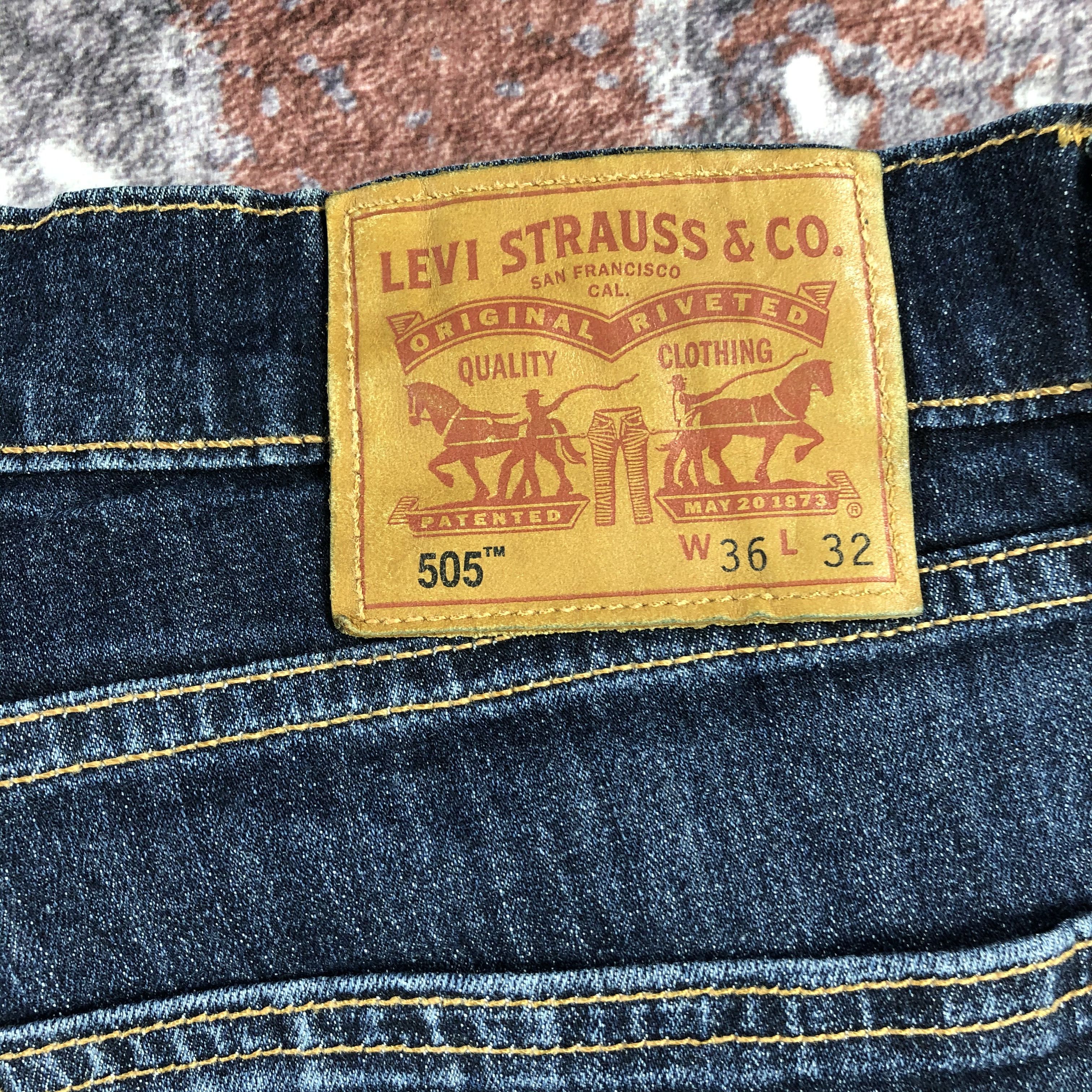 Levi's × Vintage Vintage Blue Wash Levis 505 Jeans-JM2292 Size US 36 / EU 52 - 6 Thumbnail