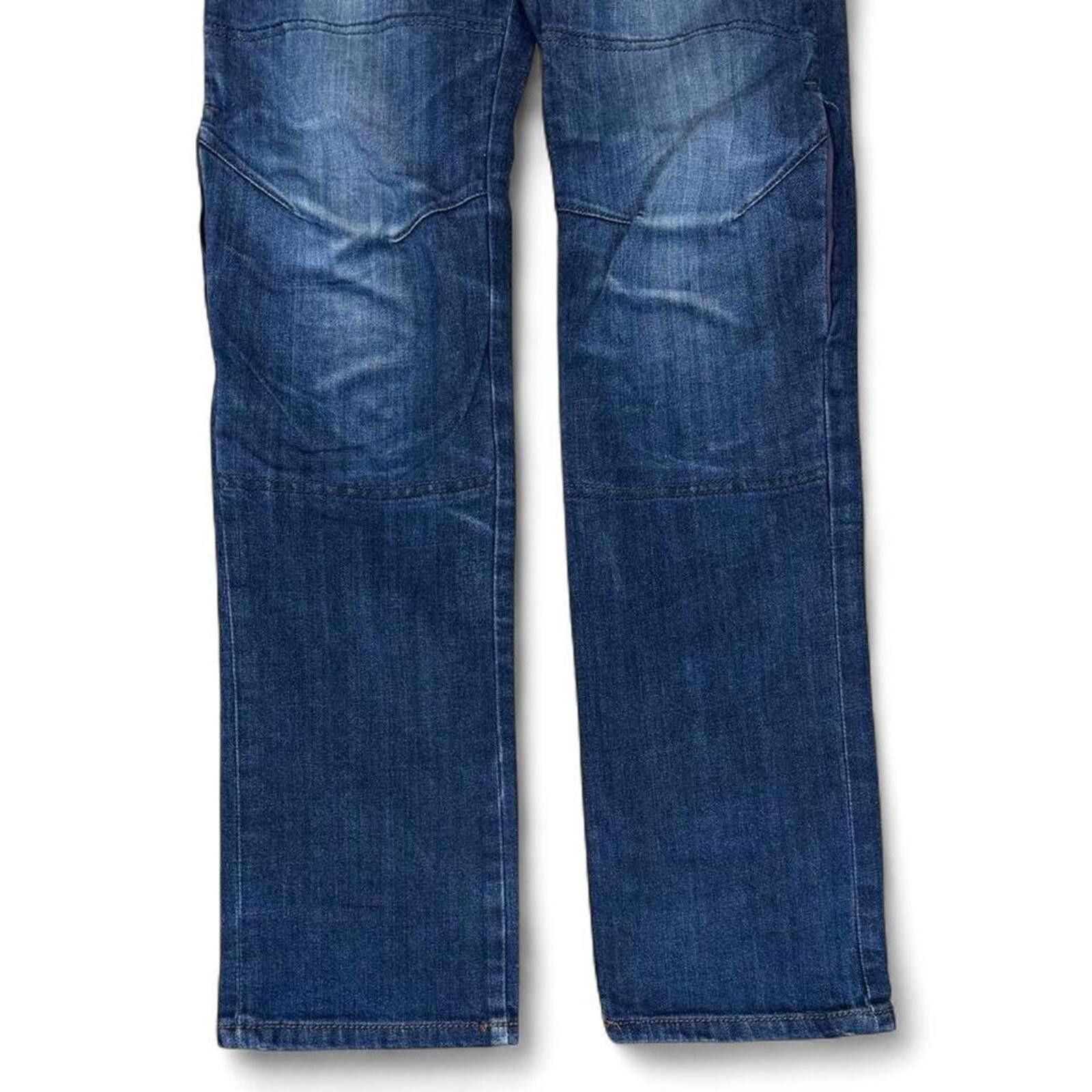True Religion Hevik Straight fit knee pocket design denim jeans Size US 31 - 2 Thumbnail