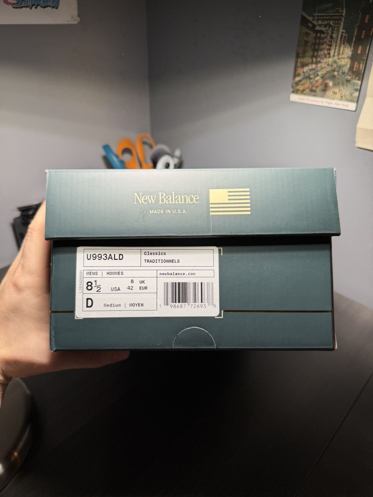 Aime Leon Dore × New Balance Aimé Leon Dore x New Balance Mulberry Green 993 Size US 8.5 / EU 41-42 - 9 Thumbnail