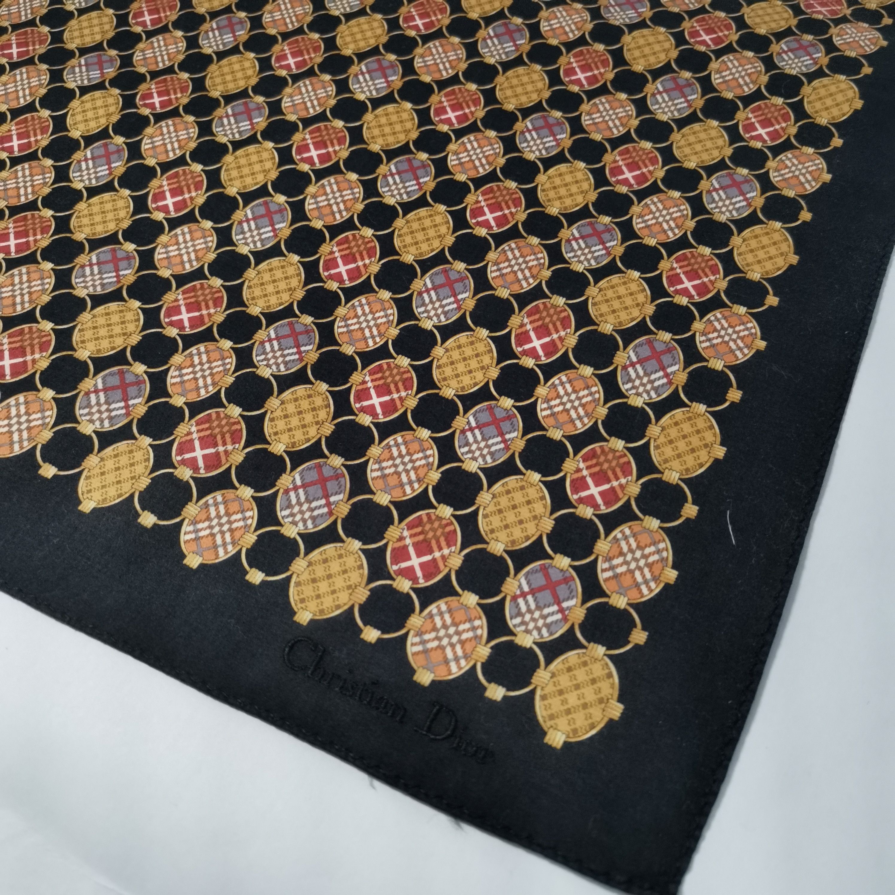 Christian Dior Monsieur CHRISTIAN DIOR HANDKERCHIEF/SCARF/ BANDANA Size ONE SIZE - 4 Thumbnail