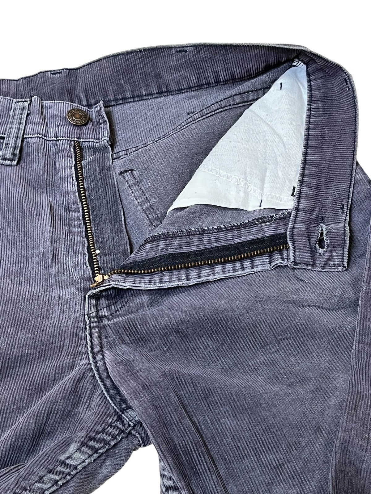 Levi's ICONIC🔥VINTAGE 70s/80s LEVI’S STRAUSS GREY CORDUROY PANTS Size US 30 / EU 46 - 8 Thumbnail