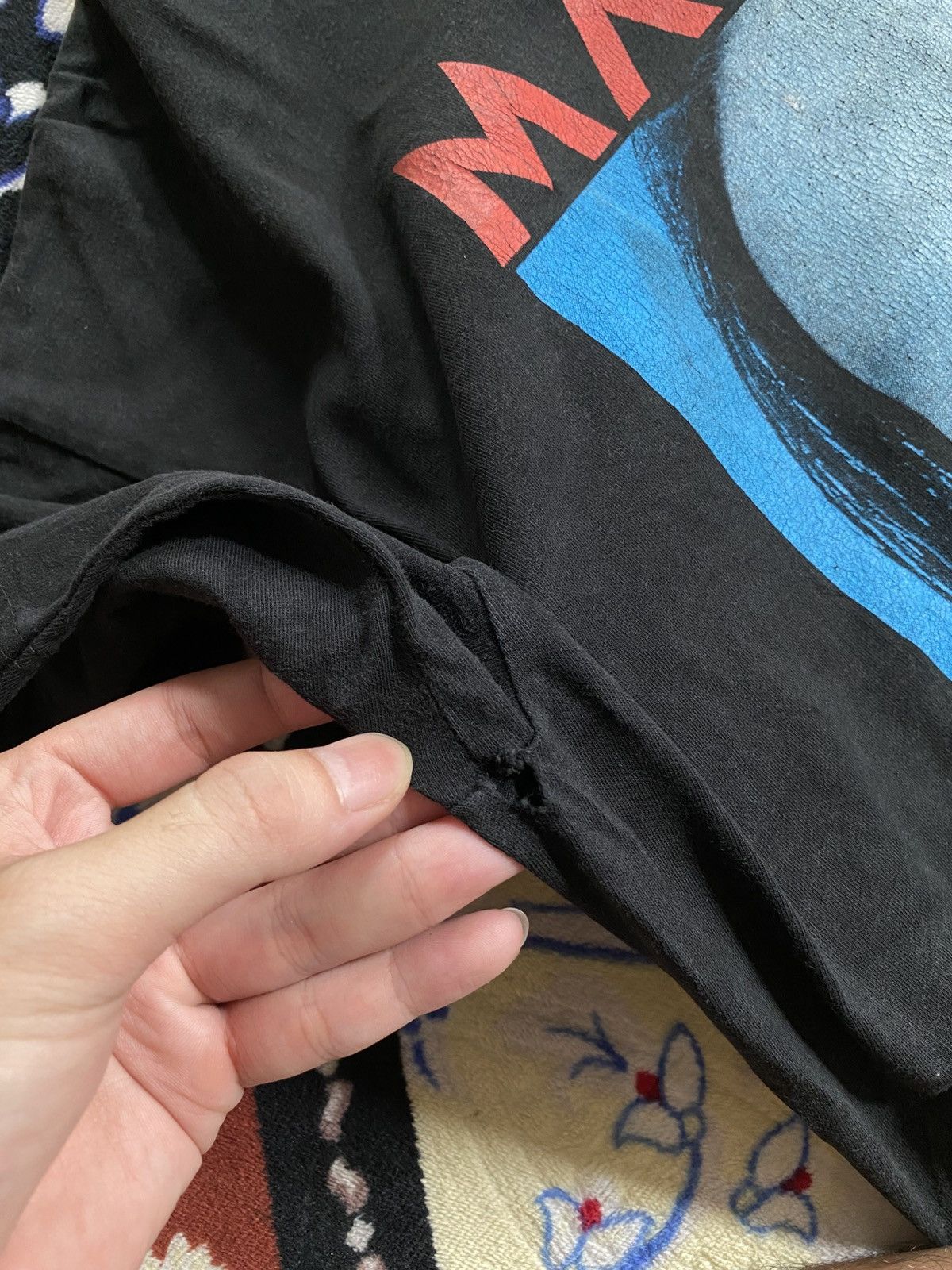 Band Tees RARE Marilyn Manson Tshirt Vintage 90s Size US L / EU 52-54 / 3 - 11 Thumbnail
