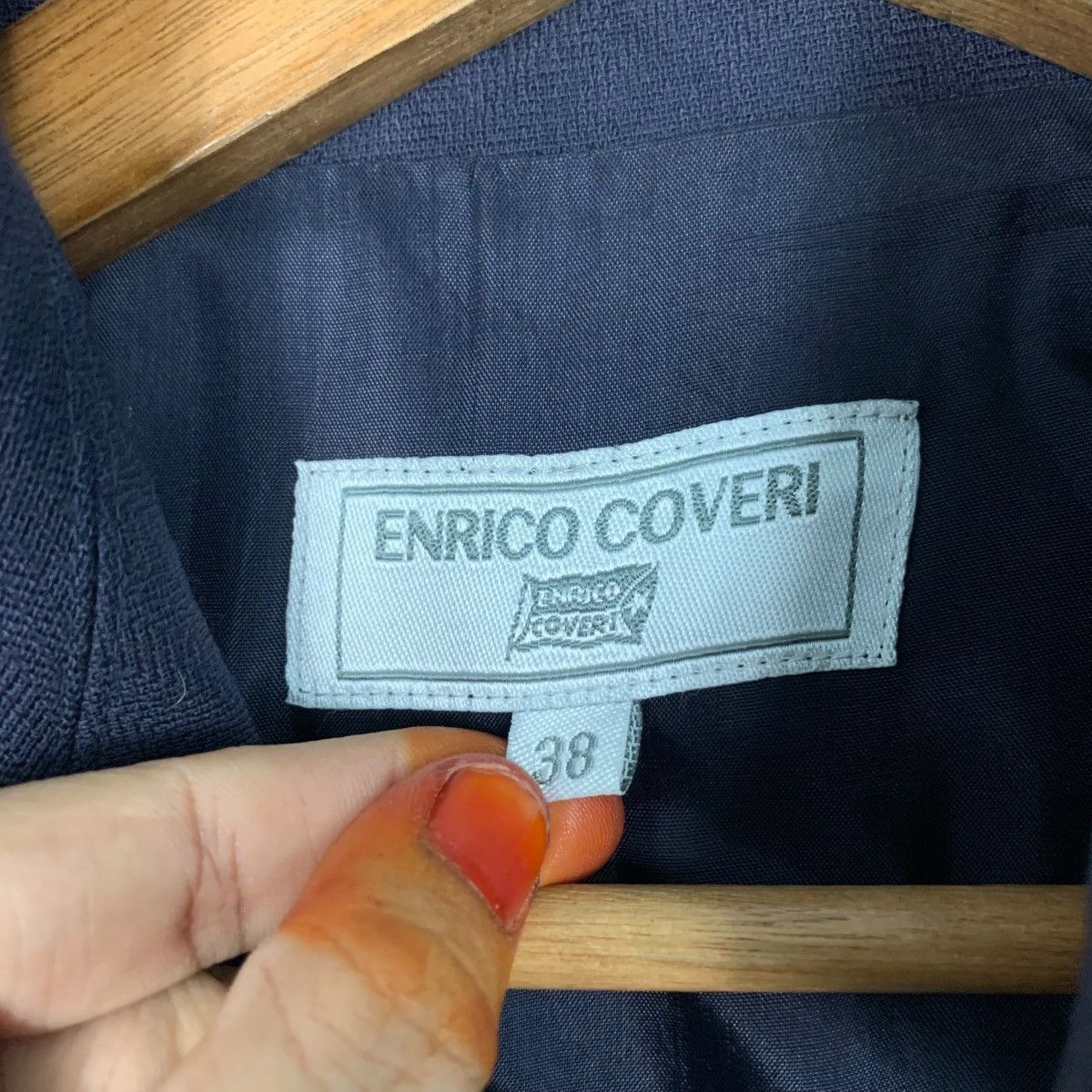 Enrico Coveri ENRICO COVERI Wool Casual Jacket #3562-C163 Size US M / EU 48-50 / 2 - 15 Thumbnail