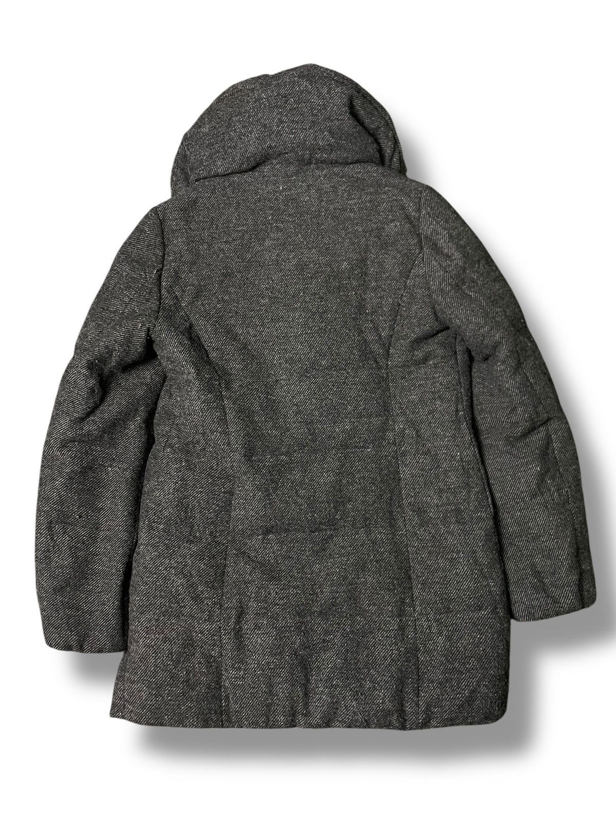 Japanese Brand × Vintage Green Label Relaxing Shetland Wool Long Coat (86) Size US XXS / EU 40 - 7 Thumbnail