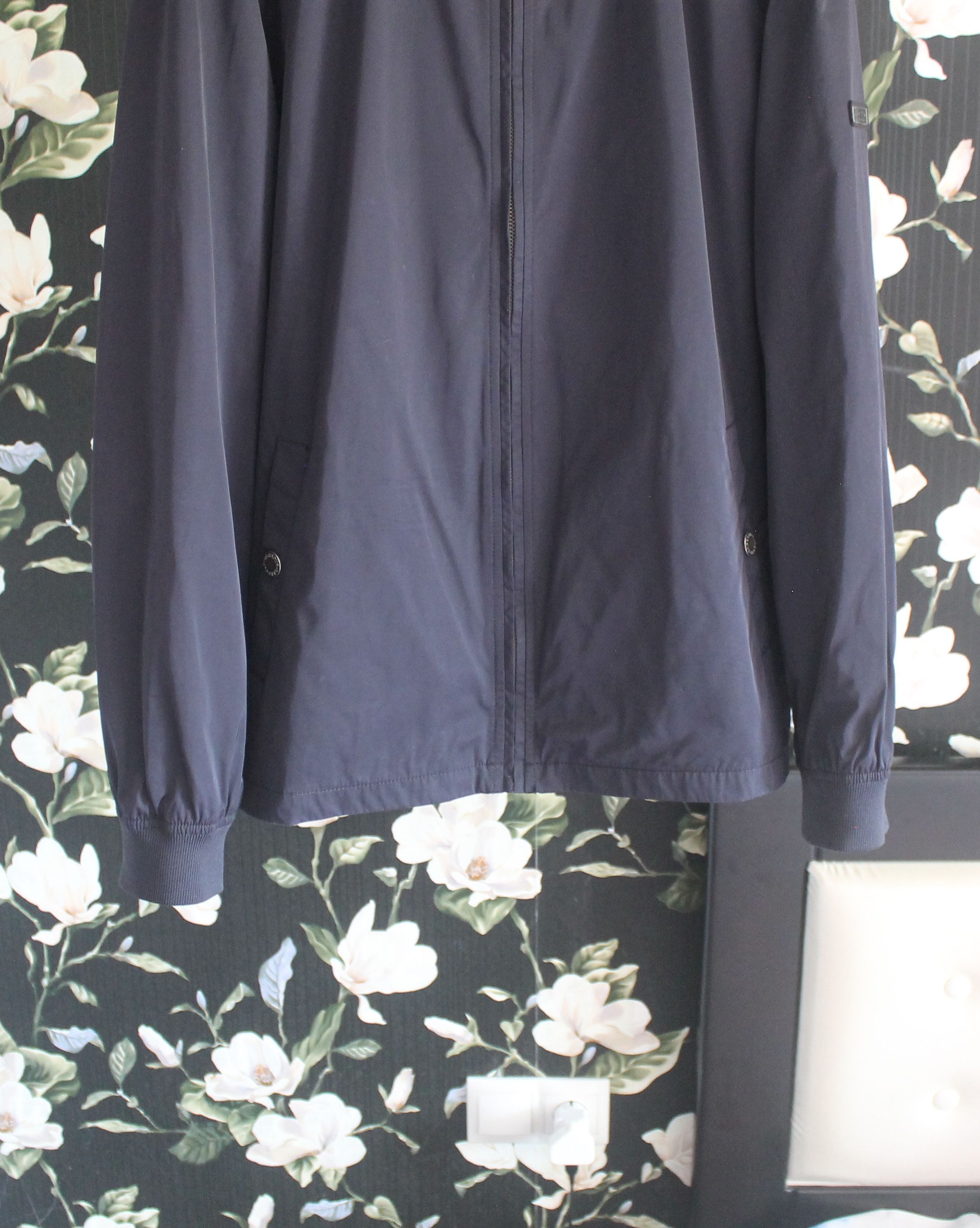 Barbour Barbour International Navy Bomber Jacket Size US L / EU 52-54 / 3 - 3 Thumbnail