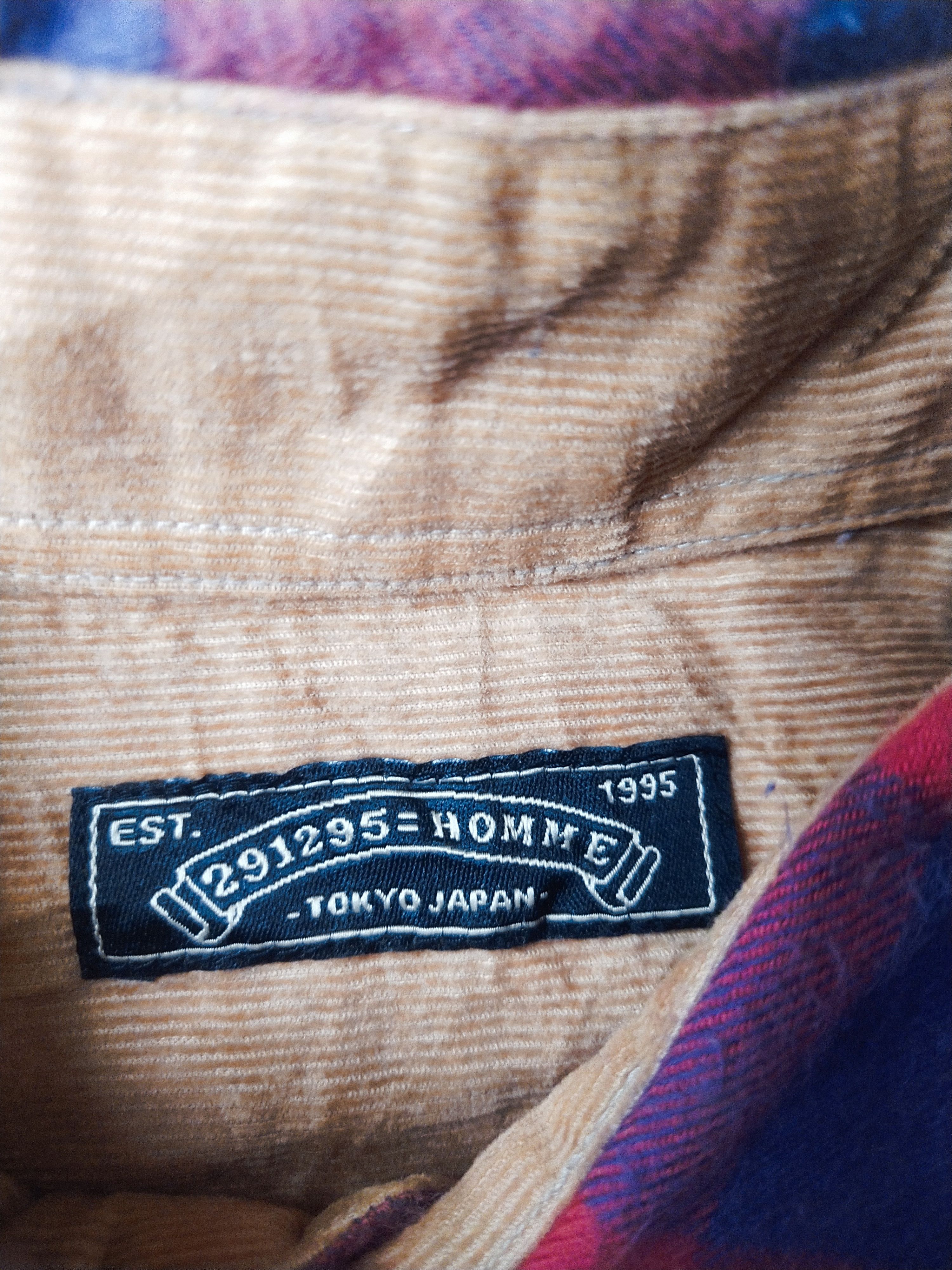 291295=Homme Vintage 291295=HOMME Red Blue Checkered Flannel Shirt Japan Size US M / EU 48-50 / 2 - 4 Thumbnail