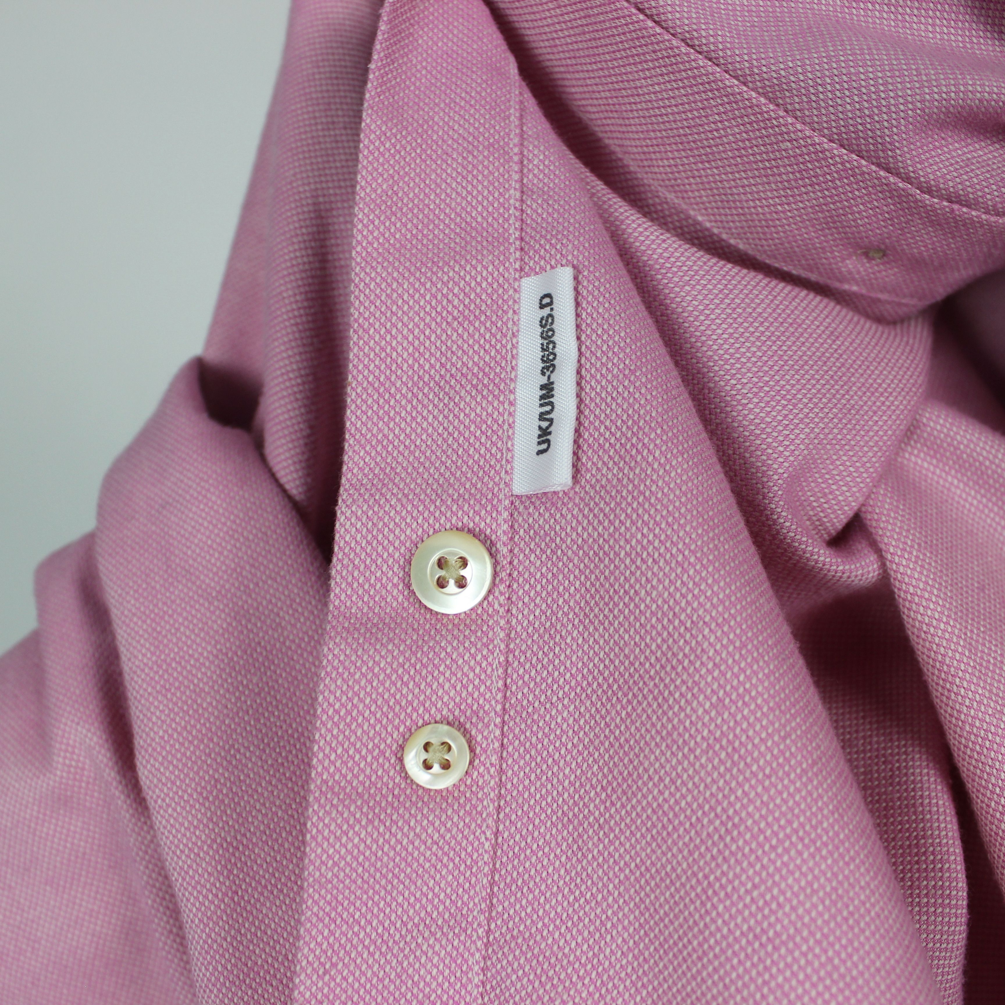 Yves Saint Laurent Yves Saint Laurent shirt button ups 43 17 PINK ysl Size US XL / EU 56 / 4 - 7 Thumbnail