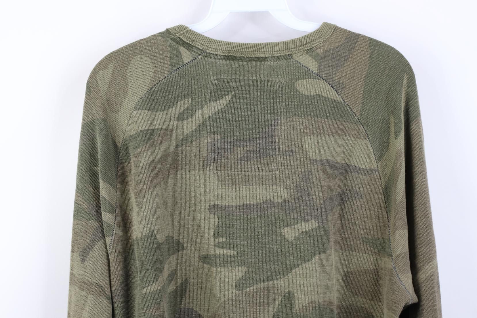 American Eagle Outfitters Vintage Y2K American Eagle Outfitters Waffle Knit T-Shirt Size US XL / EU 56 / 4 - 14 Thumbnail