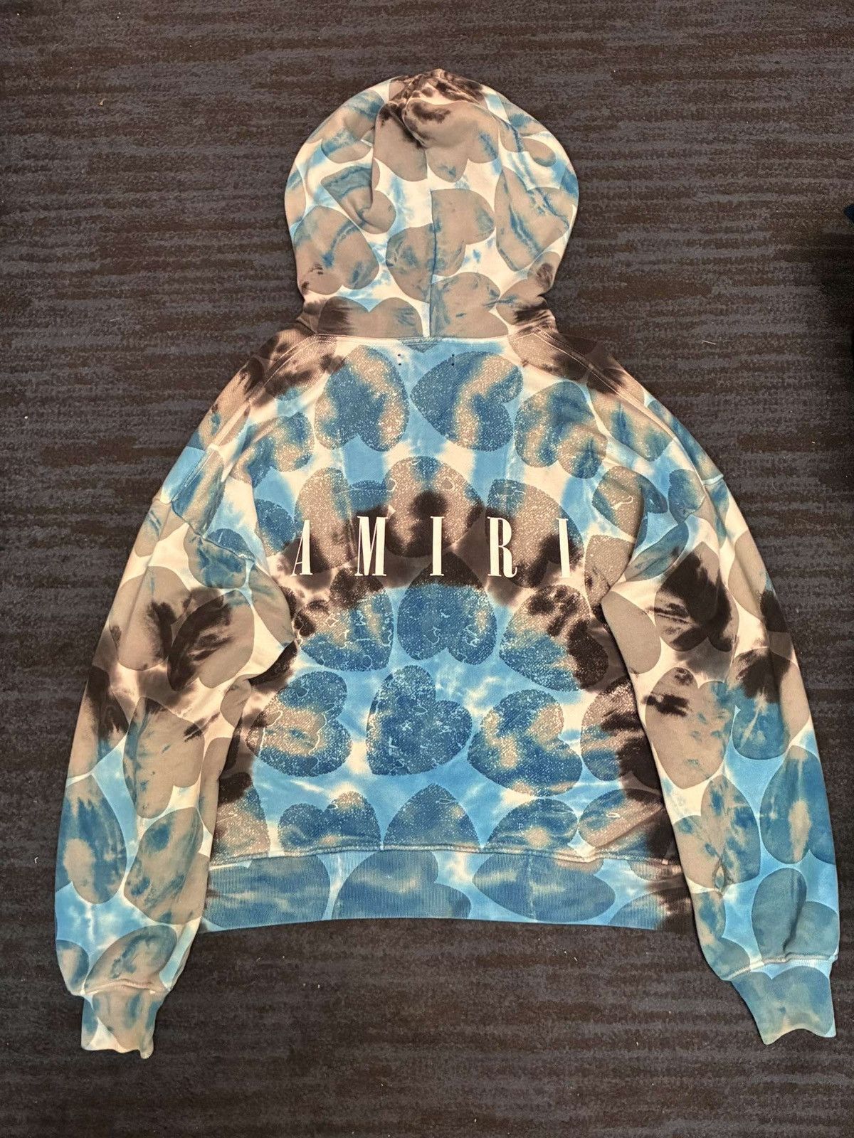 Amiri Amiri Blue Tie Dye Hoodie Size US XS / EU 42 / 0 - 2 Thumbnail