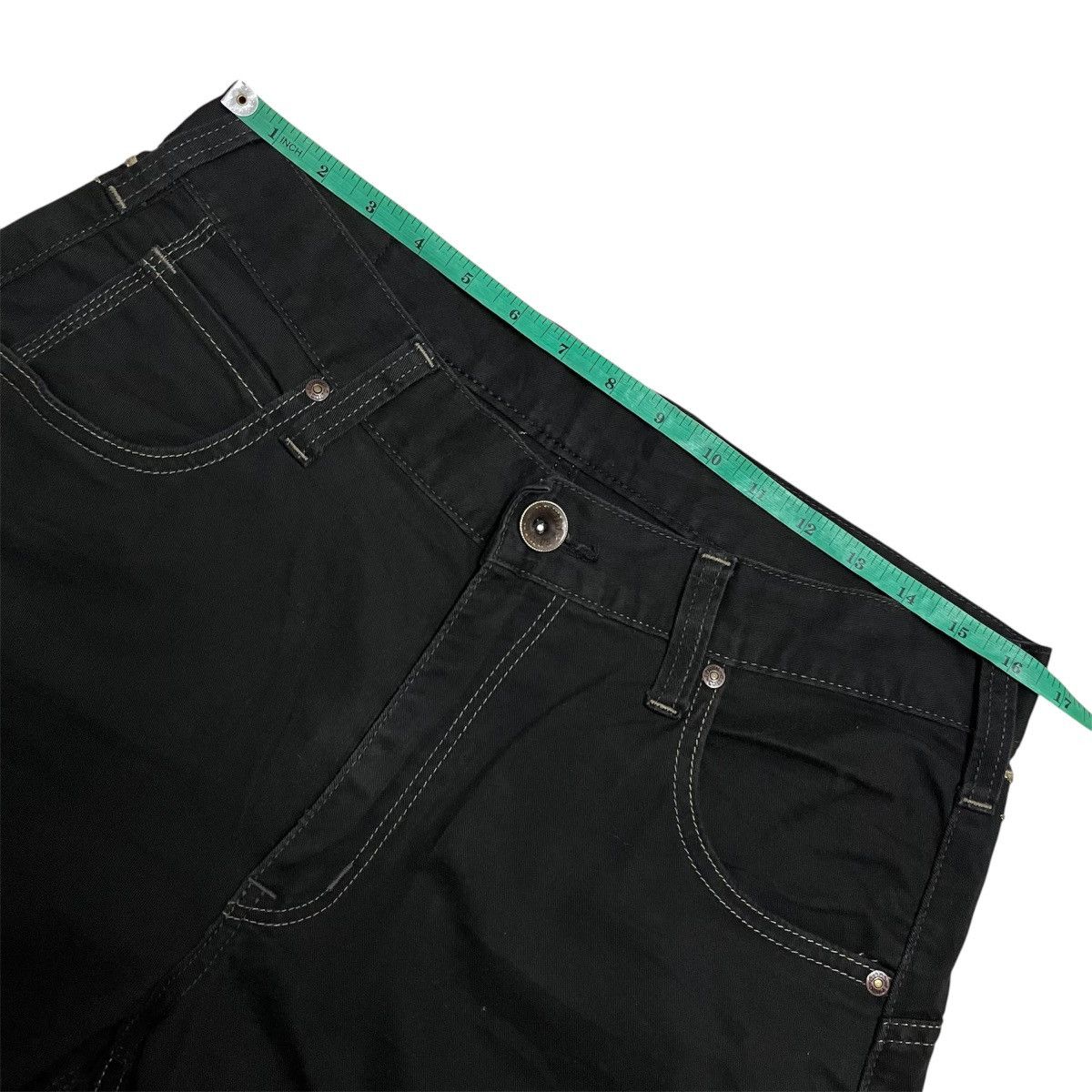 Hysteric Glamour RARE‼️Edwin Exclusive Vintage Black Pants Wings Embroidery Size US 32 / EU 48 - 5 Thumbnail