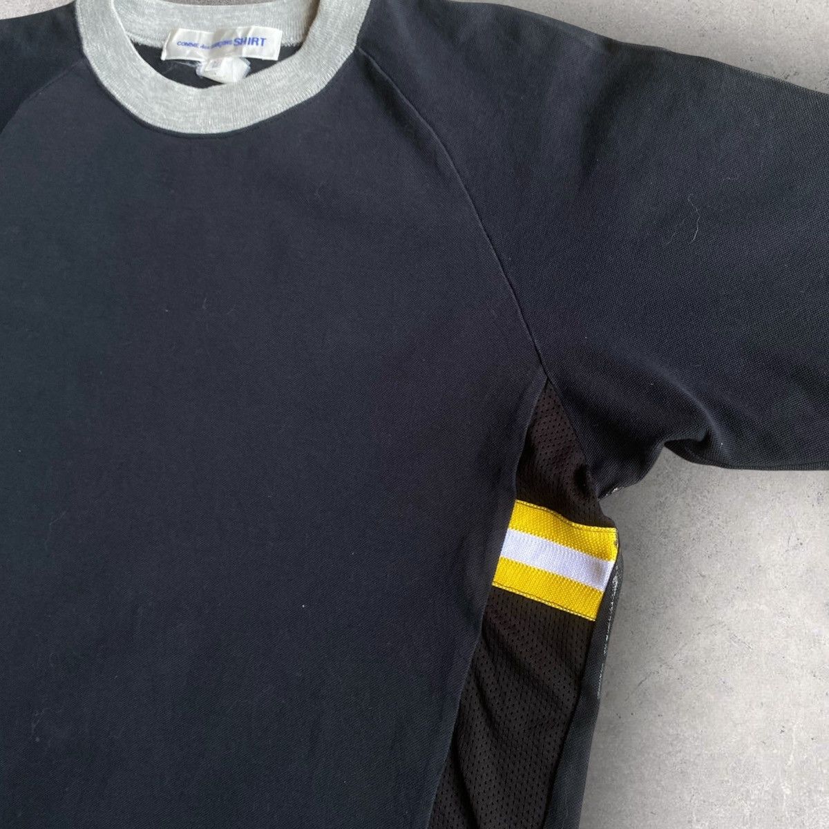 Comme des Garcons SHIRT Number 2 Side Mesh T Shirt Size US L / EU 52-54 / 3 - 5 Thumbnail