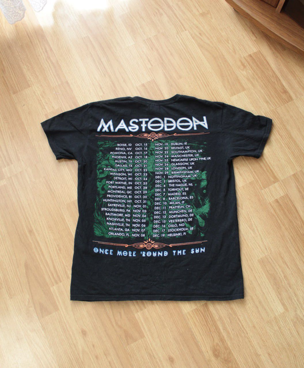Band Tees × Other 🔥 Mastodon Once More 'Round The Sun Tour T-Shirt Size US M / EU 48-50 / 2 - 2 Thumbnail