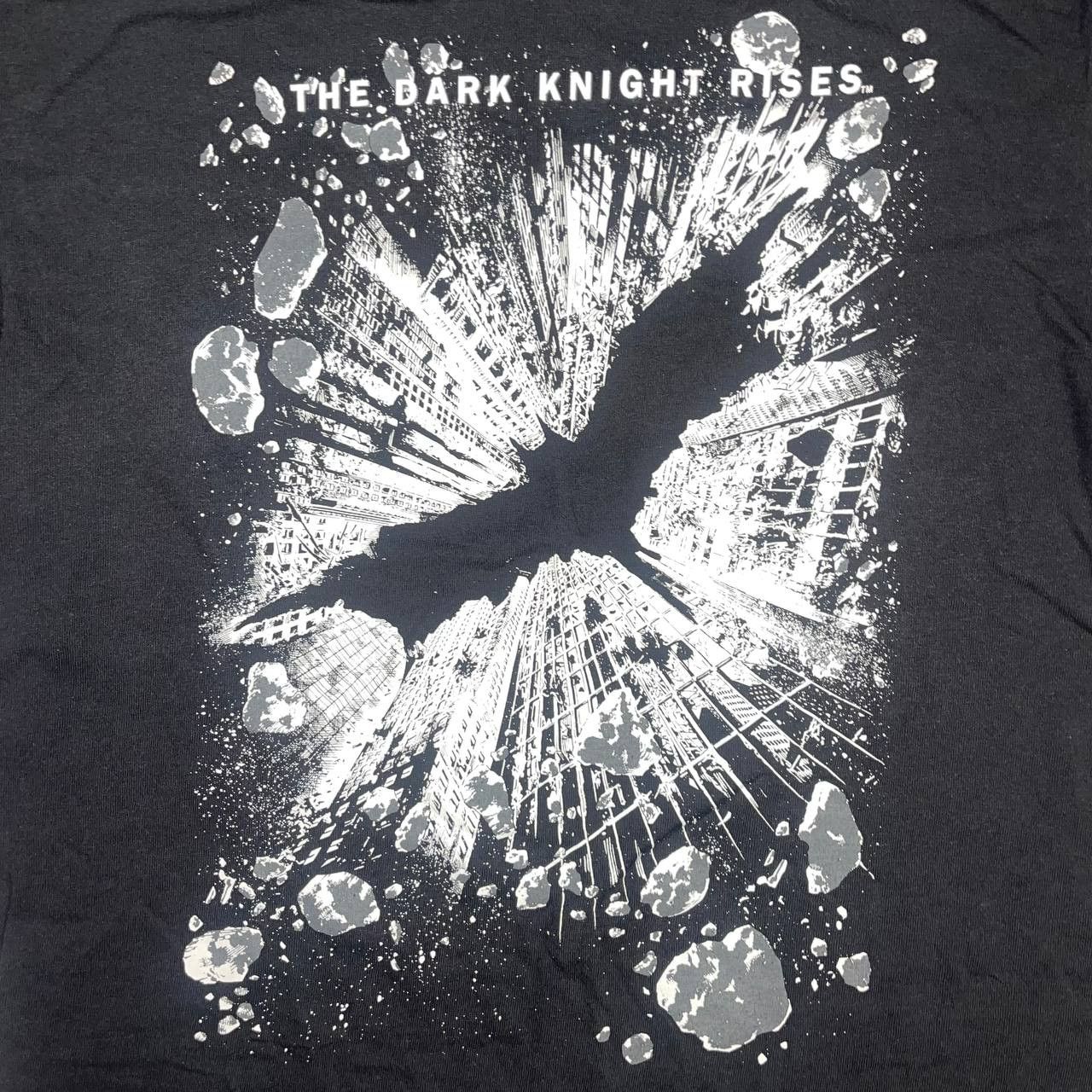 Vintage Vintage Batman THE DARK KNIGHT RISES Movie Black SZL T-Shirt Size US L / EU 52-54 / 3 - 6 Thumbnail