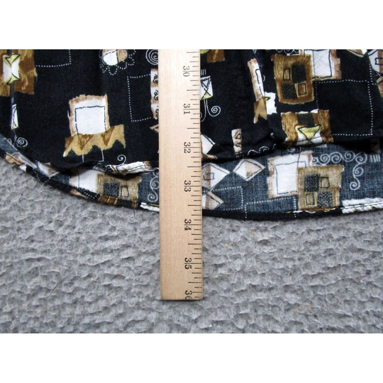 Vintage United Button-Up Abstract Geometric Hawaiian Shirt Mens LT Short Sleeve Size US L / EU 52-54 / 3 - 5 Thumbnail