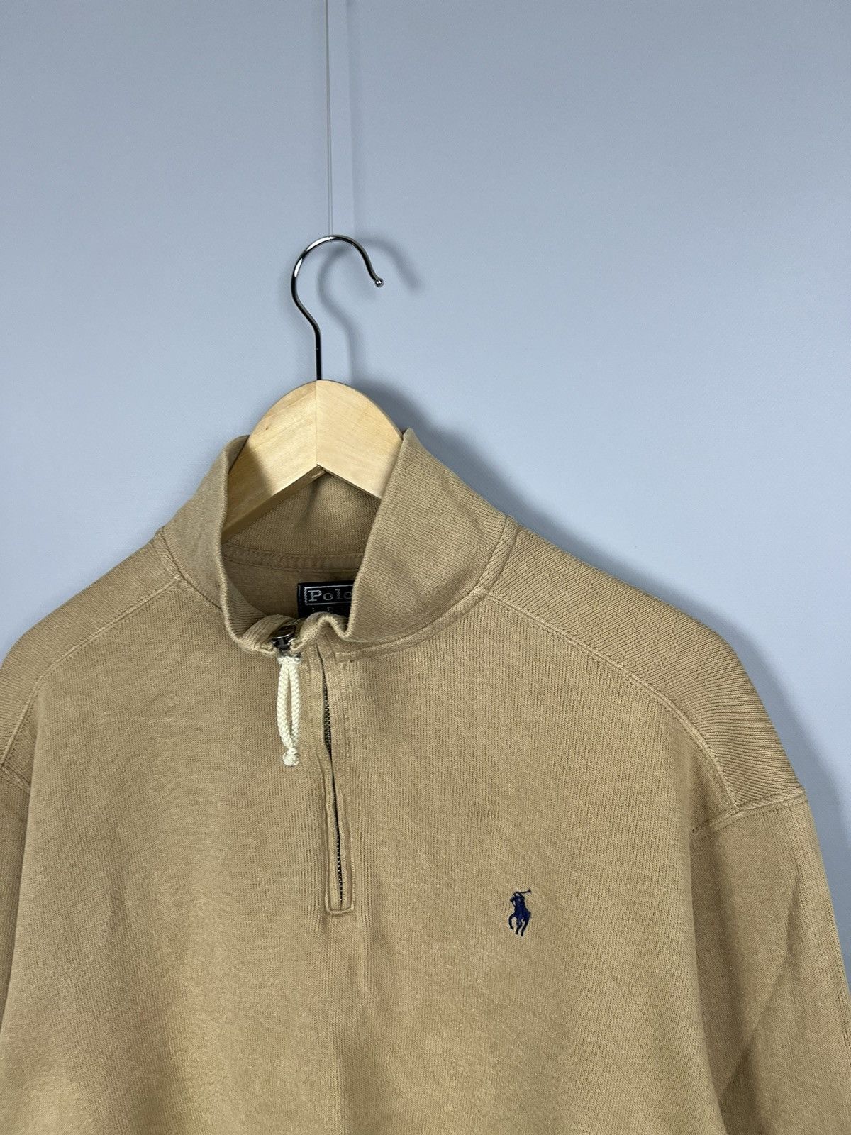Polo Ralph Lauren (L) Polo Ralph Lauren Vintage Sweater Zip 1/4 Size US L / EU 52-54 / 3 - 2 Thumbnail