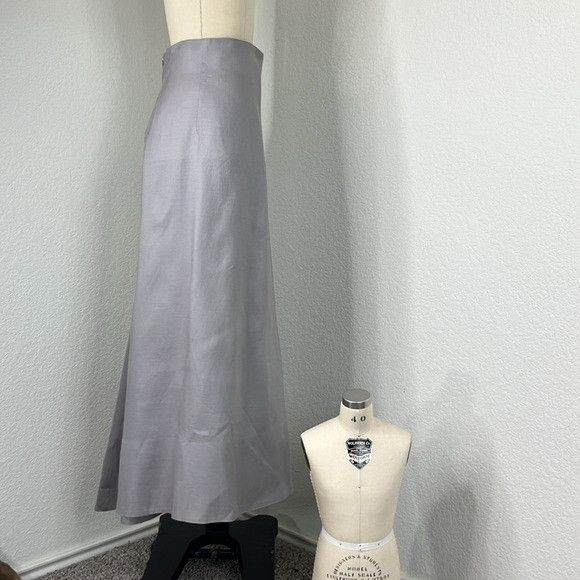 Japanese Brand VTG Japanese Deadstock Element Rule Co Pleat Silk Maxi Eveni Size 27" / US 4 / IT 40 - 2 Thumbnail
