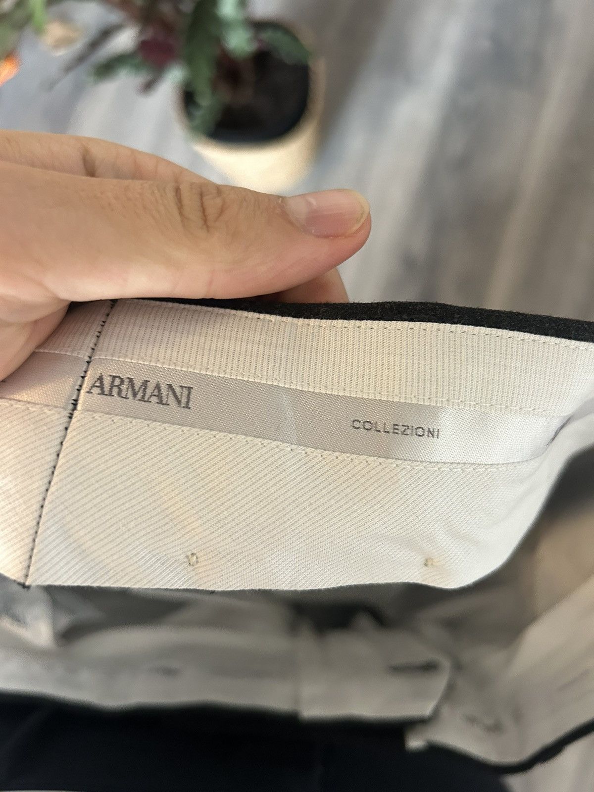 Armani Armani Collezioni Tailored Pants Size US 34 / EU 50 - 16 Thumbnail