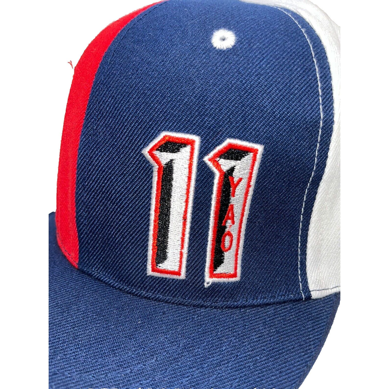 New Era Yao Ming Houston Rockets New Era Hat 7 1/8 Rare NBA Vintage Size ONE SIZE - 6 Thumbnail