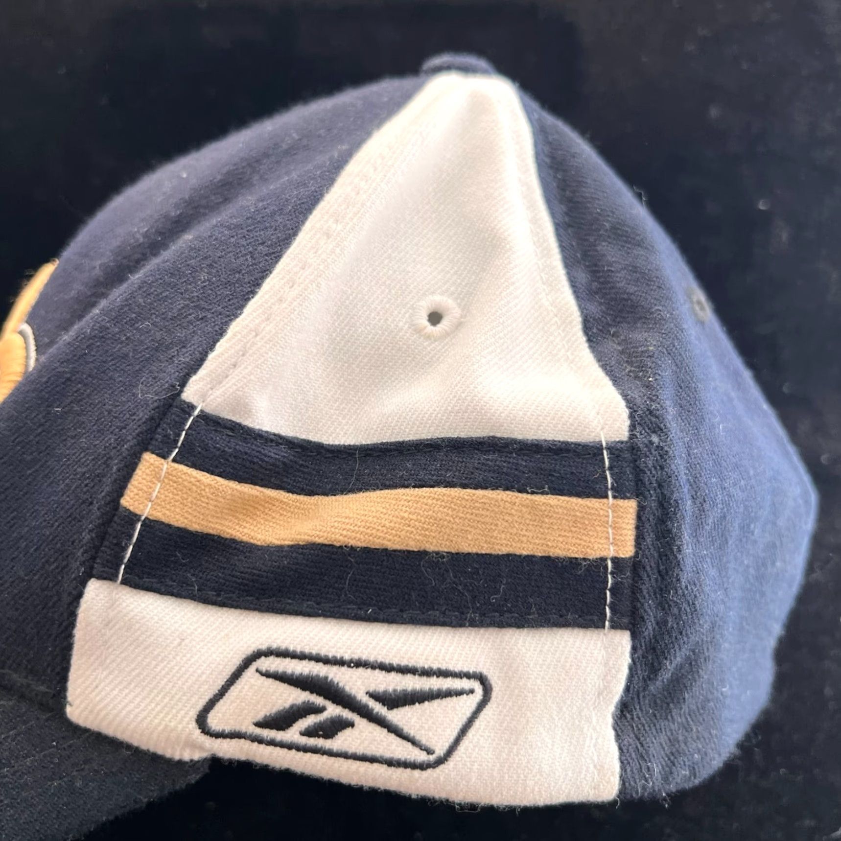 Reebok VINTAGE Reebok Hat Sports Black Knit Trucker Mens Size L/XL Embroidered New Orleans Saints Size ONE SIZE - 5 Thumbnail