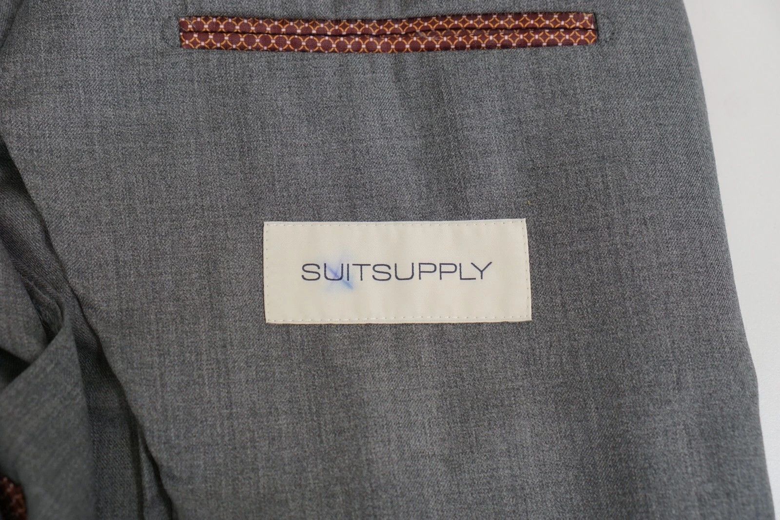 Suitsupply Men Suitsupply Blazer Havana Wide Label Half Grey UK/US38S Size 38S - 5 Thumbnail