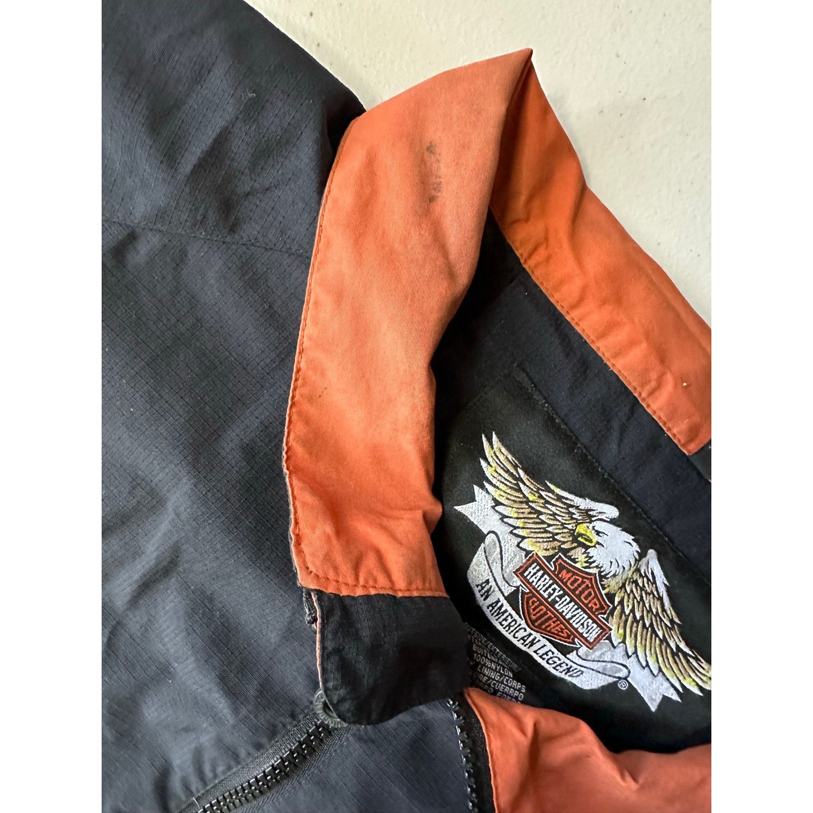 Harley Davidson Vtg Harley Davidson Men's Motorcycle Riding Jacket Black 3XL Size US XXL / EU 58 / 5 - 6 Thumbnail