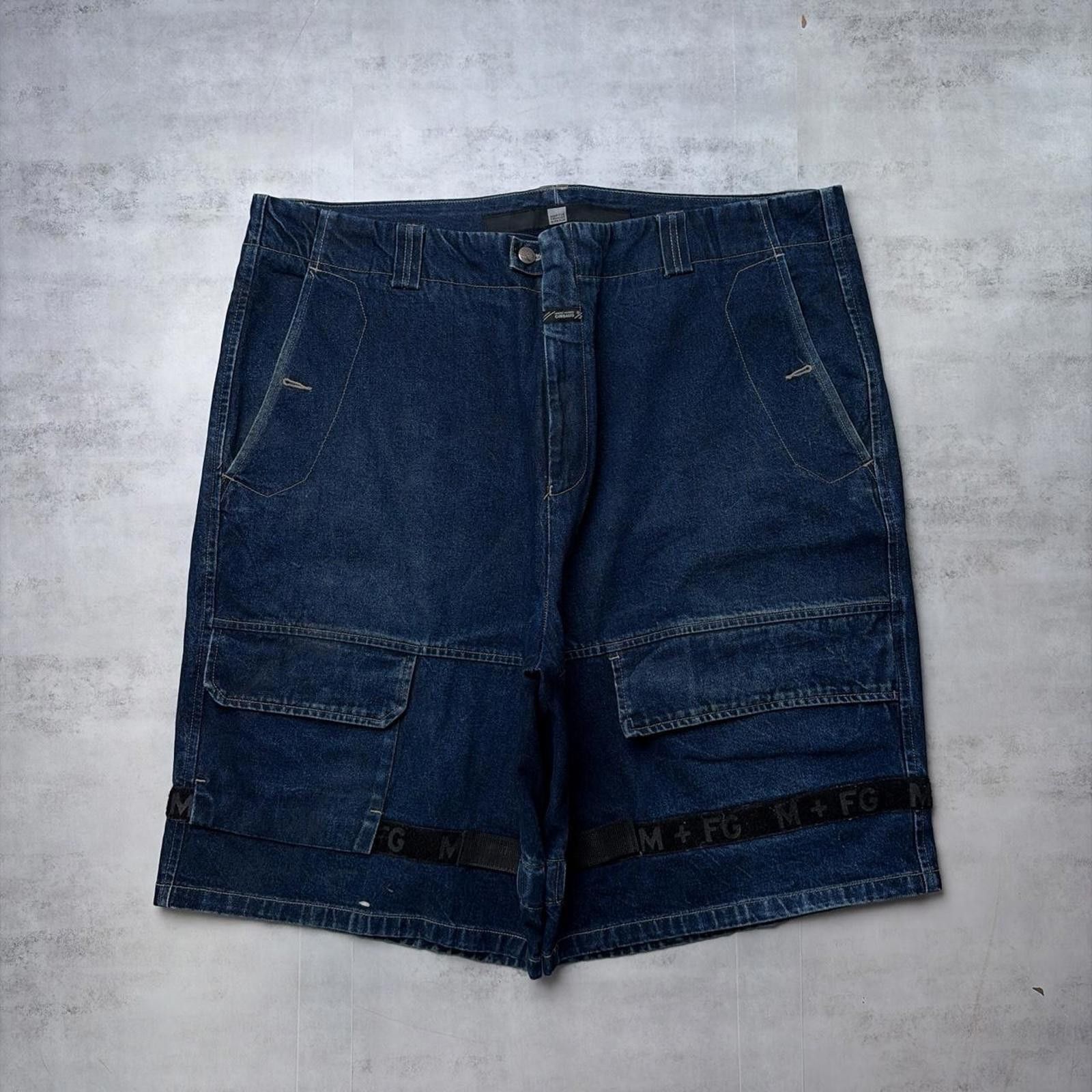 Y2K Marithé + François Girbaud M+FG Cargo Baggy Denim Jorts