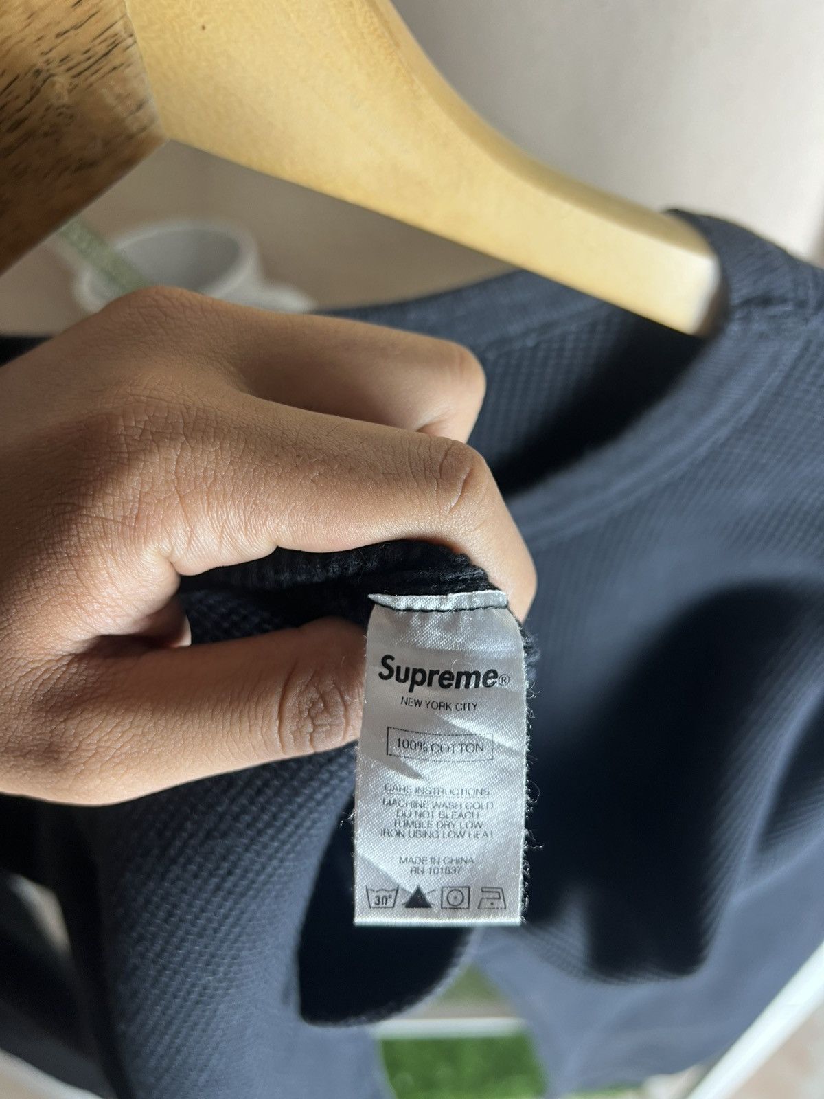 Supreme Supreme Vampire Waffle Thermal Faded Size US L / EU 52-54 / 3 - 9 Thumbnail