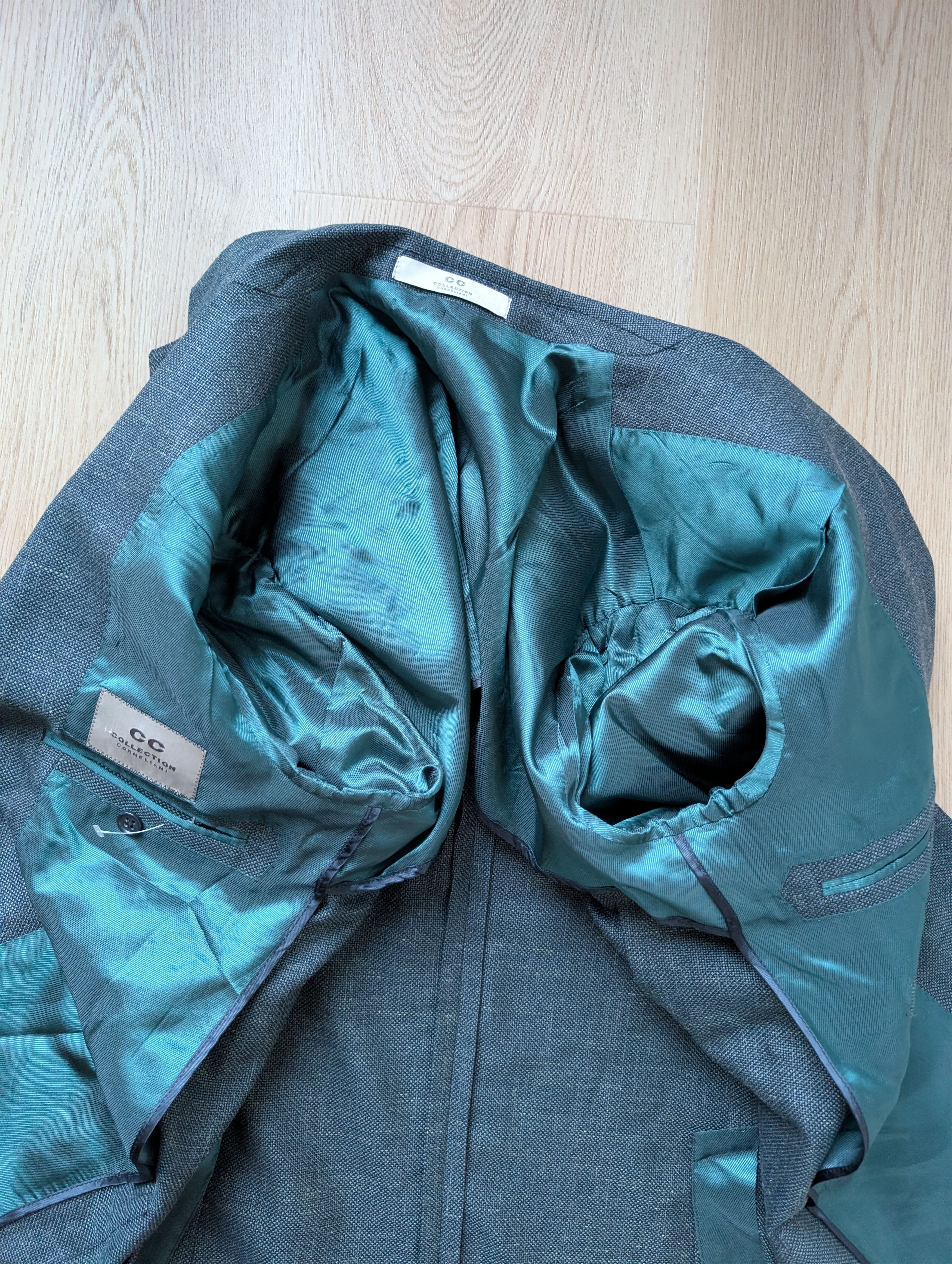 Corneliani Corneliani CC Collection Wool Rafined Half-Lined Blazer Size 48R - 8 Thumbnail
