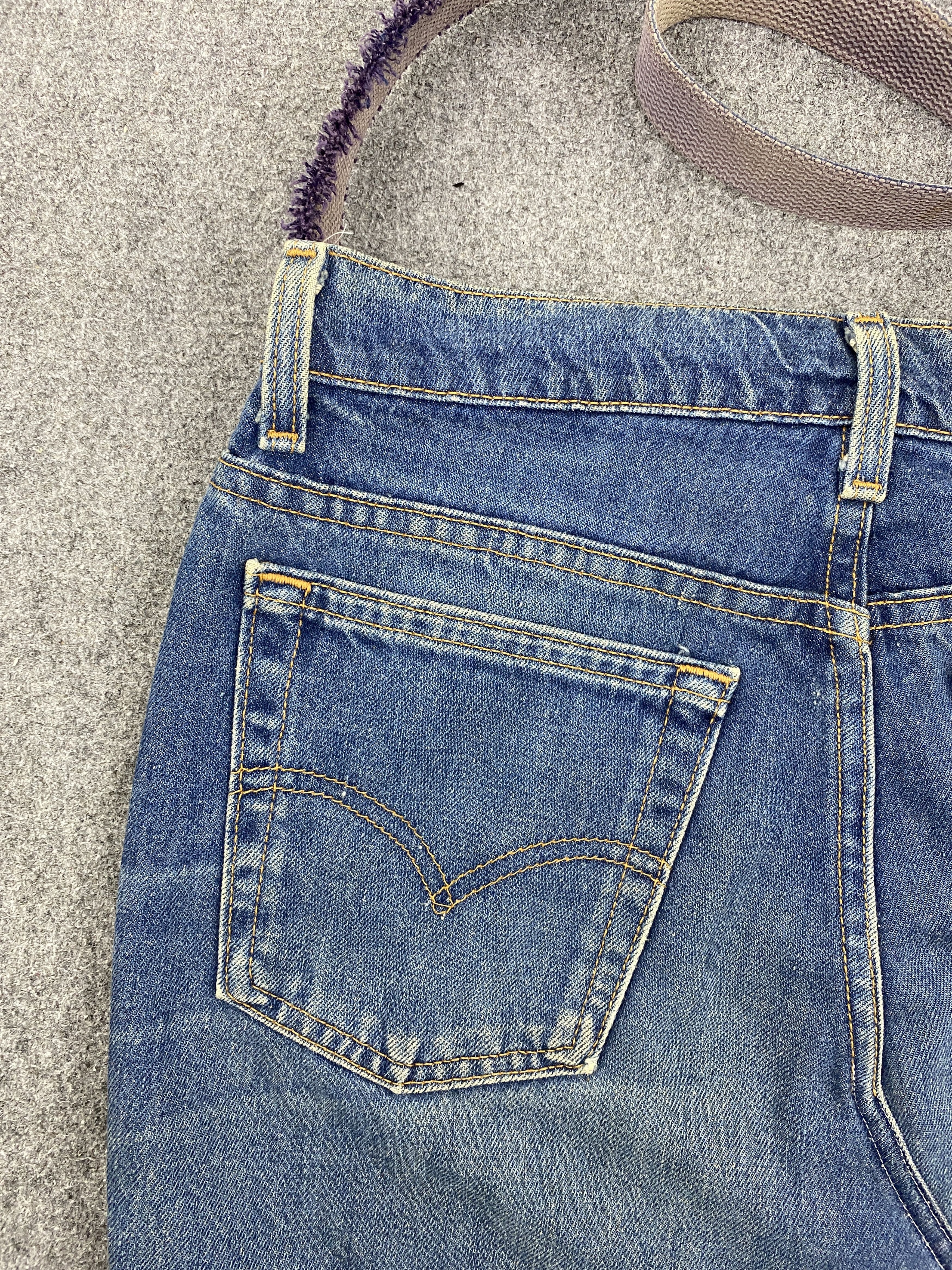 Handmade × Levi's × Vintage Vintage Levi's Jeans Custom Handmade Cossbody Bag BG0105 Size ONE SIZE - 11 Thumbnail